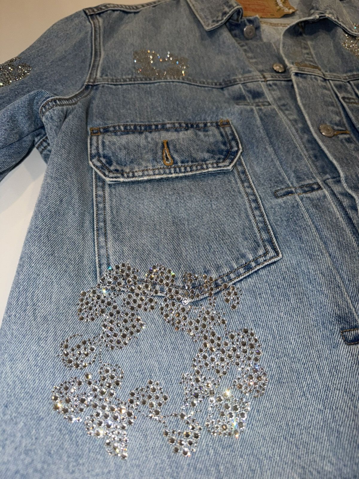 DENIM TEARS × Levi's Levi X Denim Tears “Bust Down Tears” Size US XXL / EU 58 / 5 - 4 Thumbnail