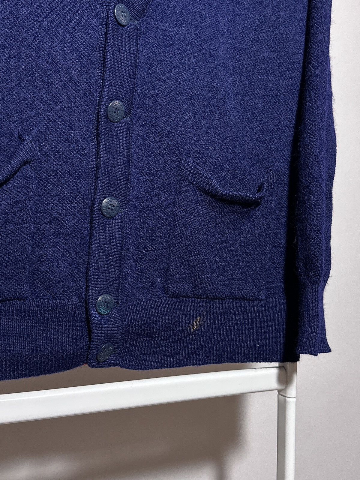 Lacoste Lacoste Chemise Vintage Cardigan Button Sweater Knitted Size US S / EU 44-46 / 1 - 5 Thumbnail