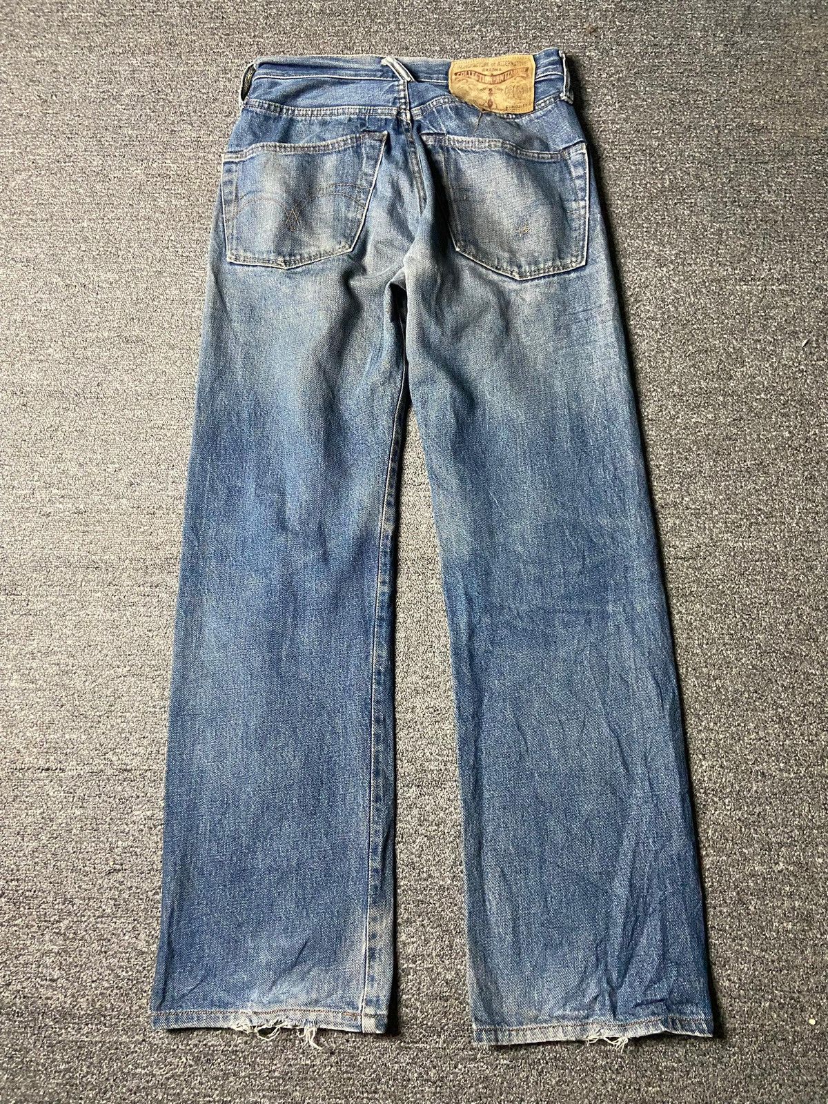 Japanese Brand Antimode Japanese Brand Distressed Jeans (165) Size US 29 - 6 Thumbnail