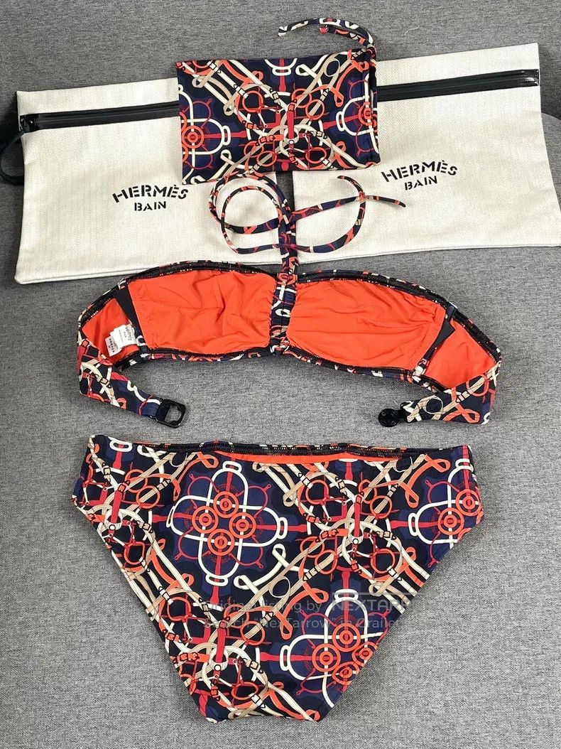 Other Hermes Classic Pattern Swimsuit Size XXS / US 00 / IT 34 - 2 Thumbnail