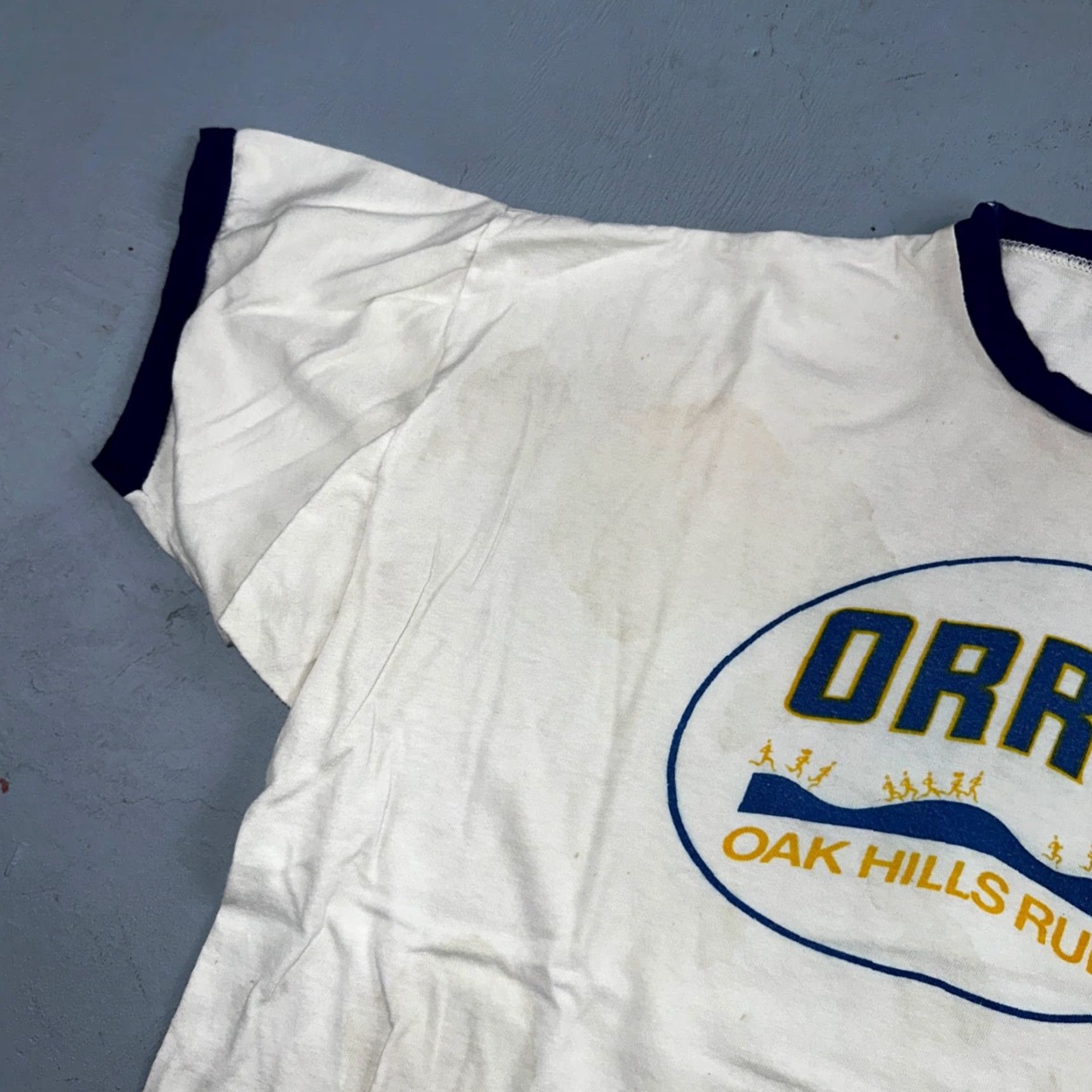 Champion VINTAGE Champion T-Shirt ORRC 80s Sun Fun Graphic White XL Men Crew Neck Short Sleeve 1980s 80s Vintage Size US XL / EU 56 / 4 - 5 Thumbnail