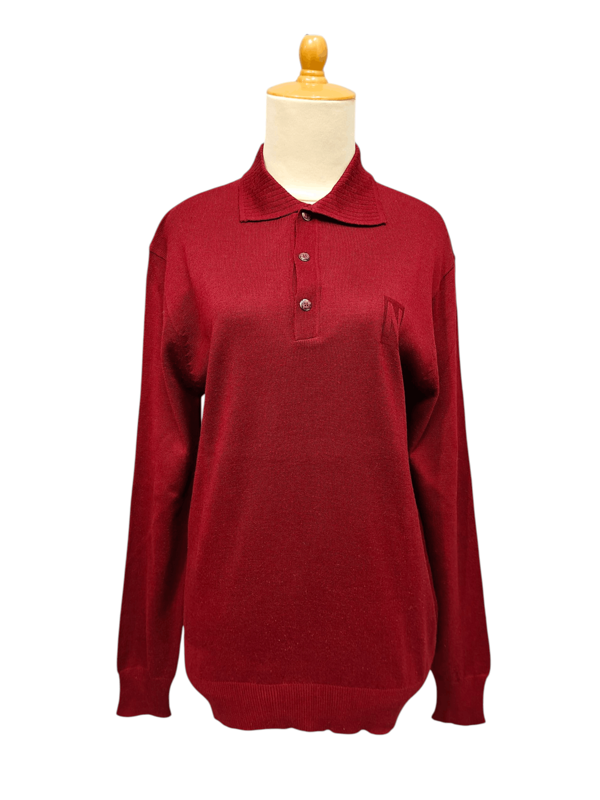 💥Vtg 80s Nina Ricci Logo Knitted Polos