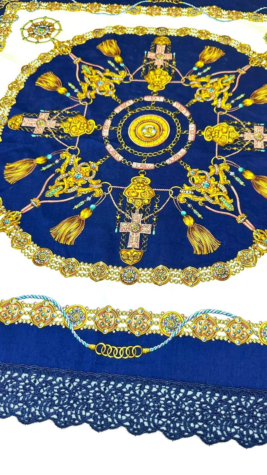 Celine × Vintage Celine Bandana / Handkerchief Size ONE SIZE - 5 Thumbnail
