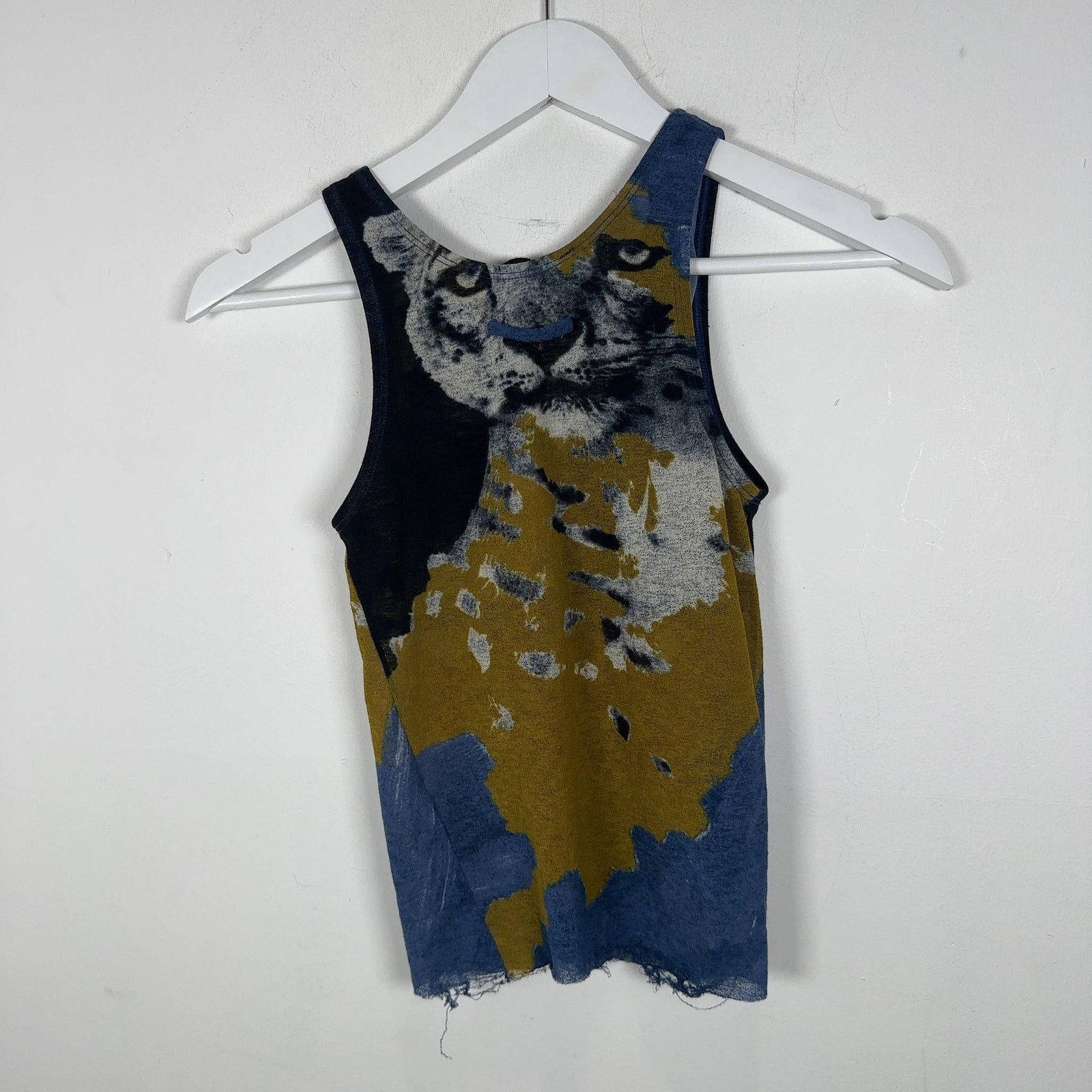 Jean Paul Gaultier Jean Paul Gaultier Tiger Tank Top Size S / US 4 / IT 40 - 4 Thumbnail