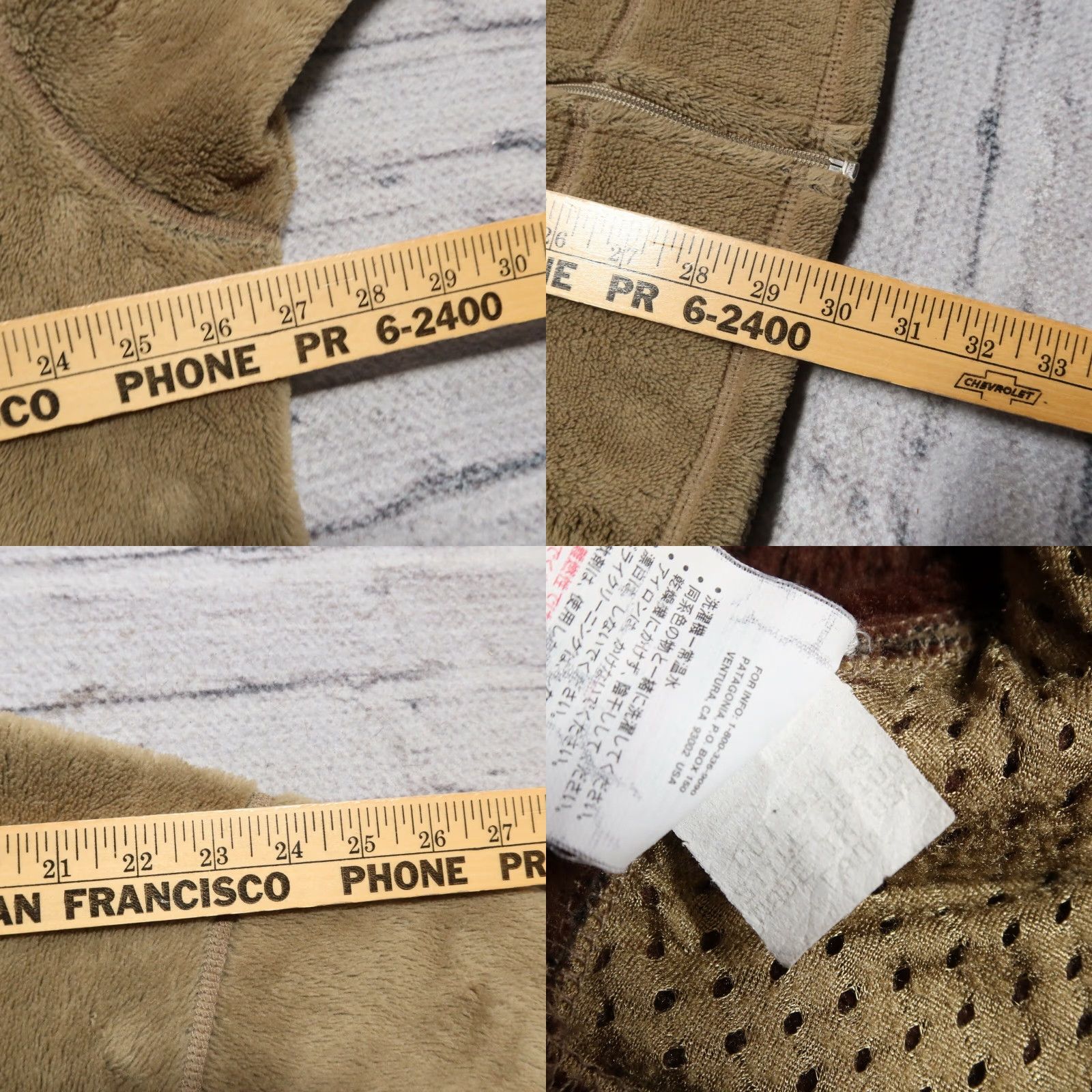 Patagonia VINTAGE Patagonia R4 Regulator Fleece Jacket - Light Green, Size XL, Men, Jacket Size US XL / EU 56 / 4 - 8 Thumbnail