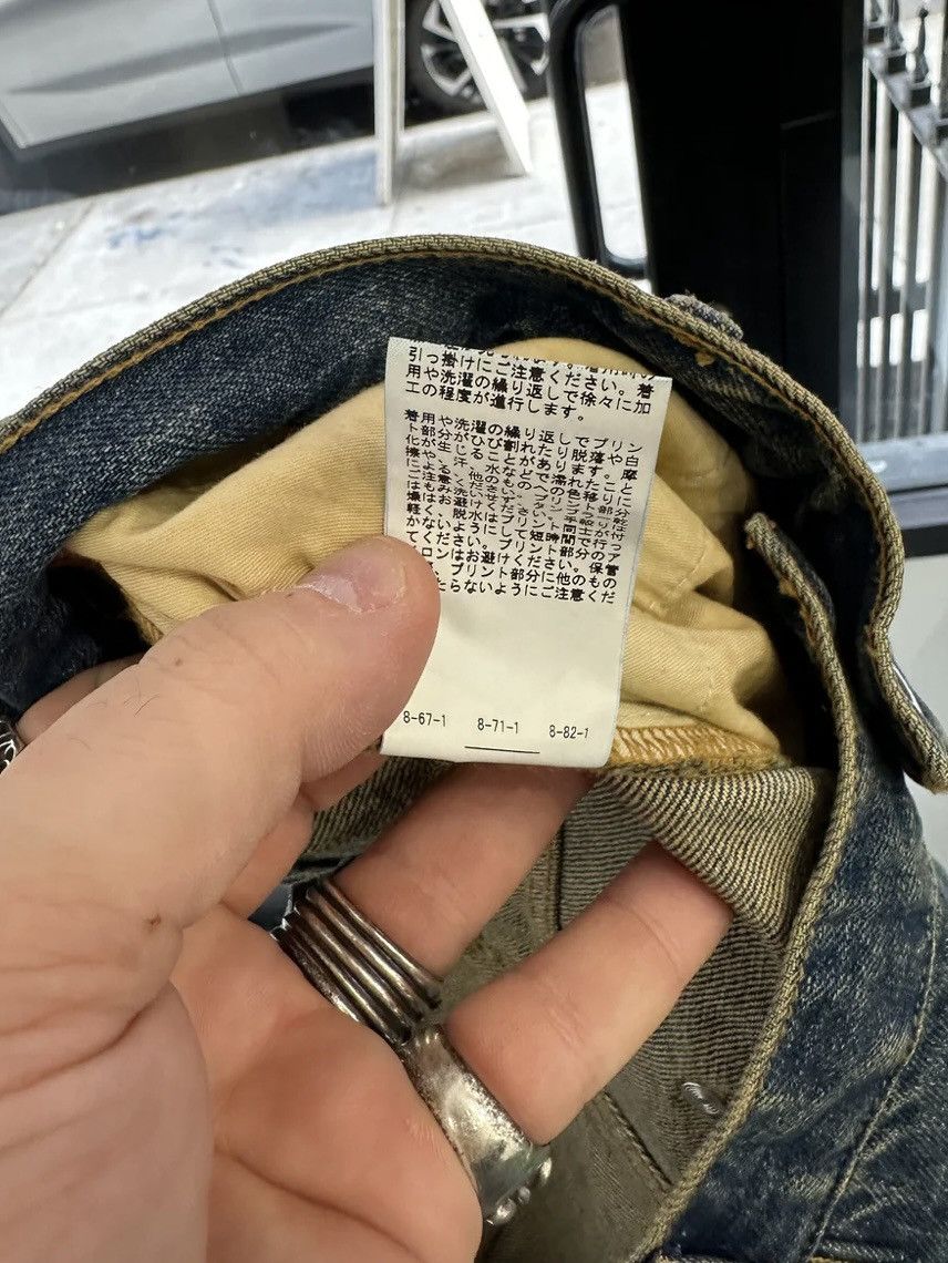 Japanese Brand Jun Nakayama FW24 Crash Denim Pants Indigo Size 28 Size US 28 / EU 44 - 7 Thumbnail