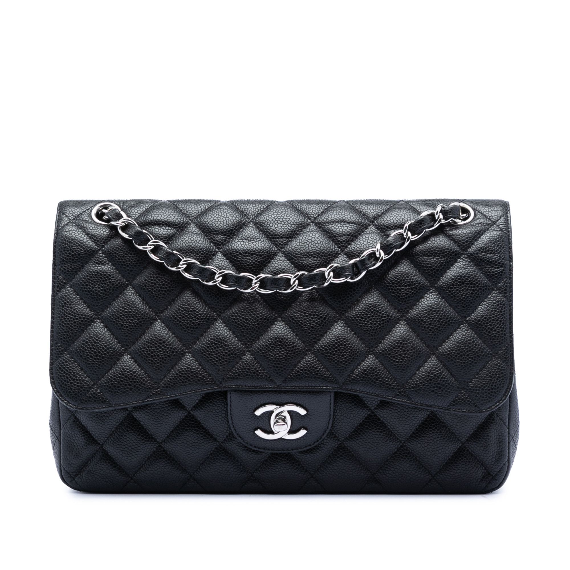 Chanel Jumbo Classic Caviar Double Flap