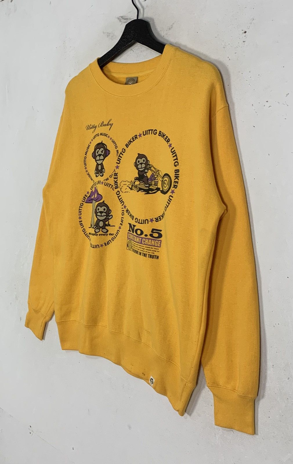 Japanese Brand UTTG BABY JapaneseBrand StreetWear Sweatshirt Swaeter Size US M / EU 48-50 / 2 - 4 Thumbnail