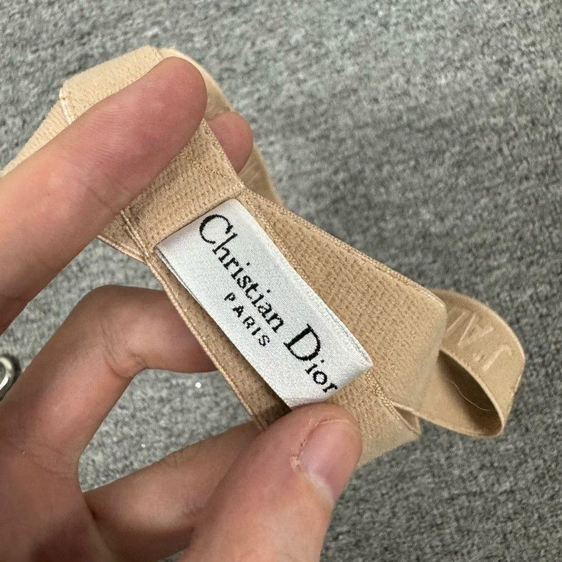 Dior Dior classic dior nude headband with logo-2507 Size ONE SIZE - 4 Thumbnail
