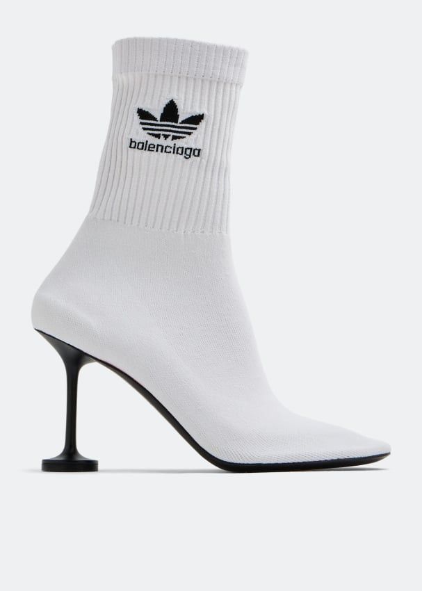 Balenciaga x Adidas Sock Boots in White Size US 9 / IT 39 - 1 Thumbnail