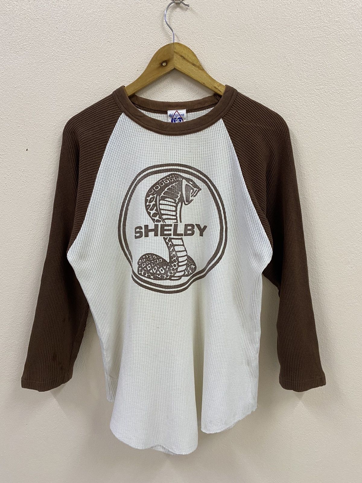 Vintage Vtg Shelby Cobra Long Sleeve Size US M / EU 48-50 / 2 - 1 Thumbnail
