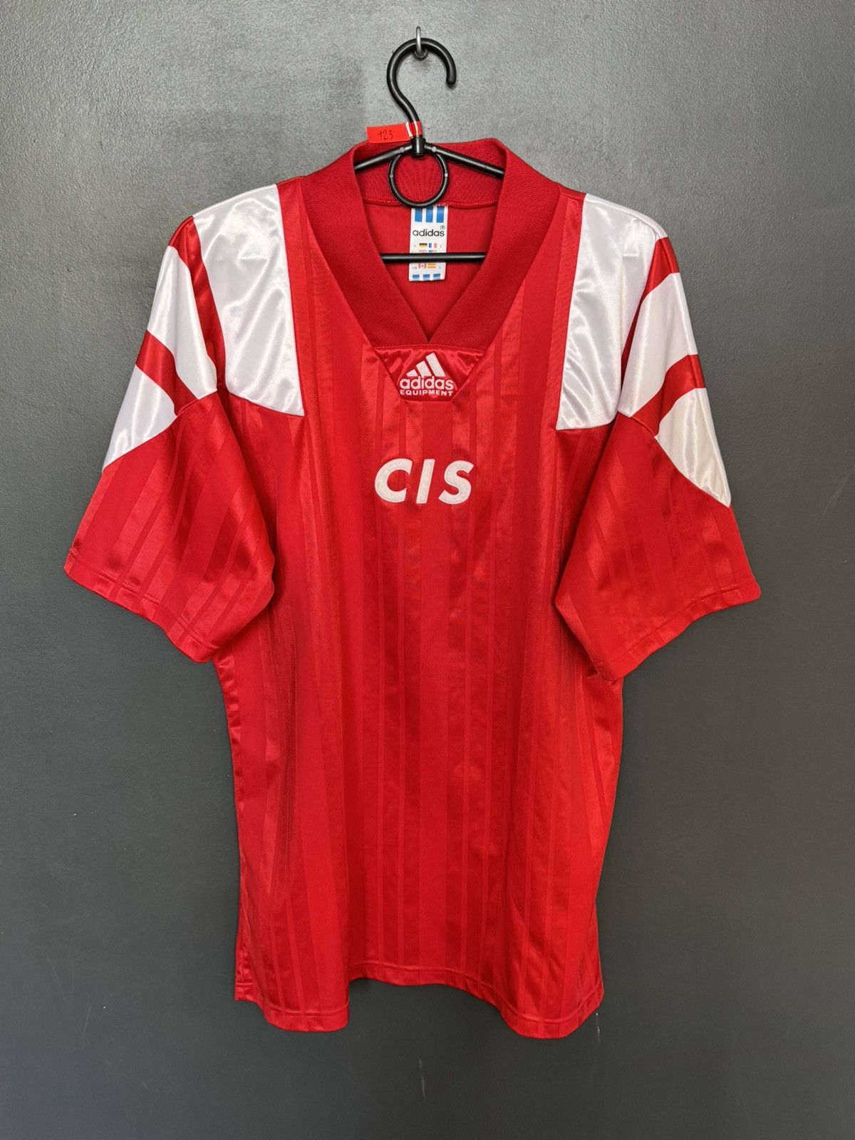 Adidas CIS 92/93 Home Football Jersey Adidas Equipment Jersey Size US L / EU 52-54 / 3 - 1 Thumbnail