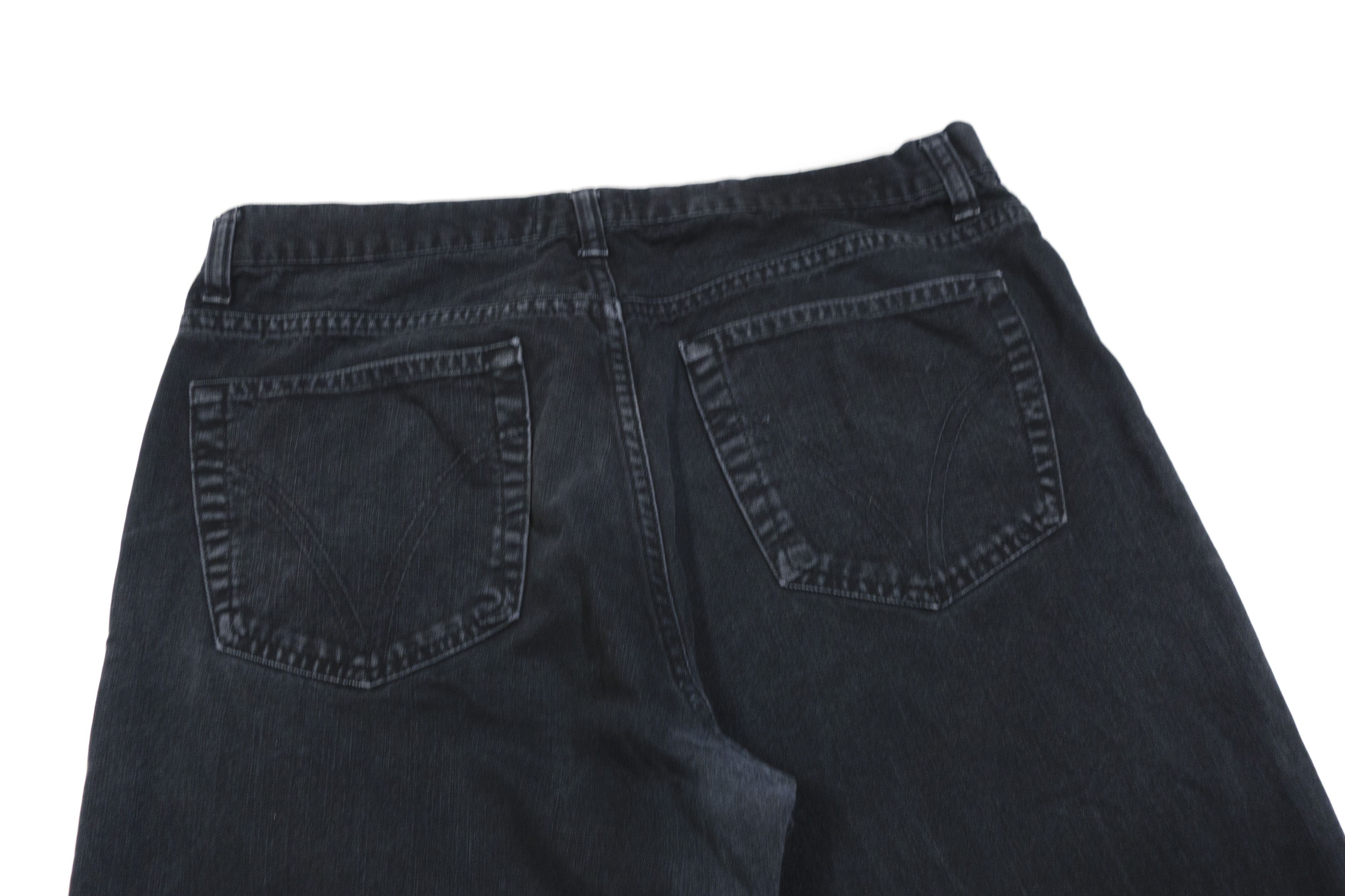 Dolce & Gabbana 90S Distressed Black Jeans Size US 32 / EU 48 - 4 Thumbnail