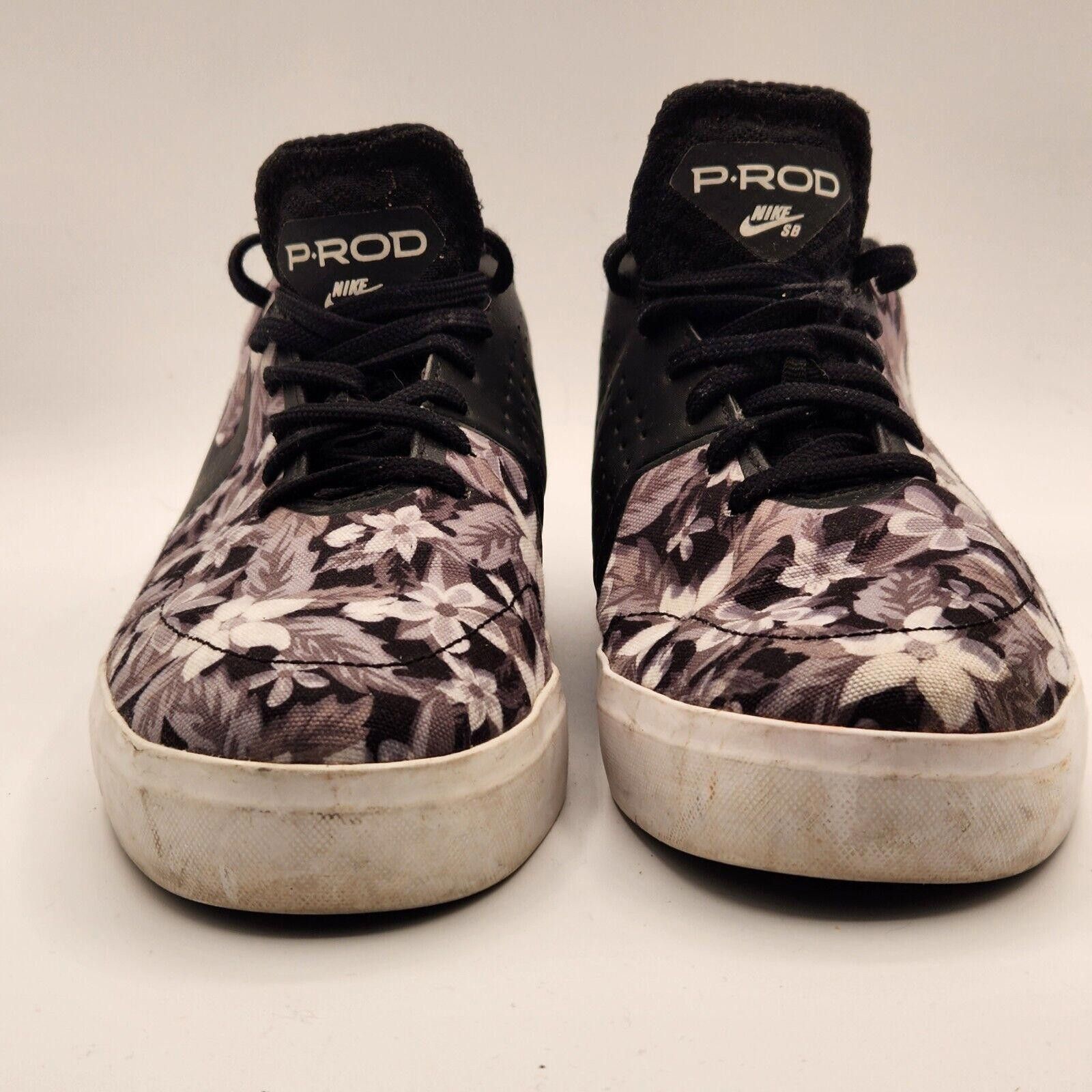 Grayers Nike SB Paul Rodriguez Youth P-Rod Gray Floral Size 6.5Y Size US 6.5 / EU 39-40 - 2 Thumbnail