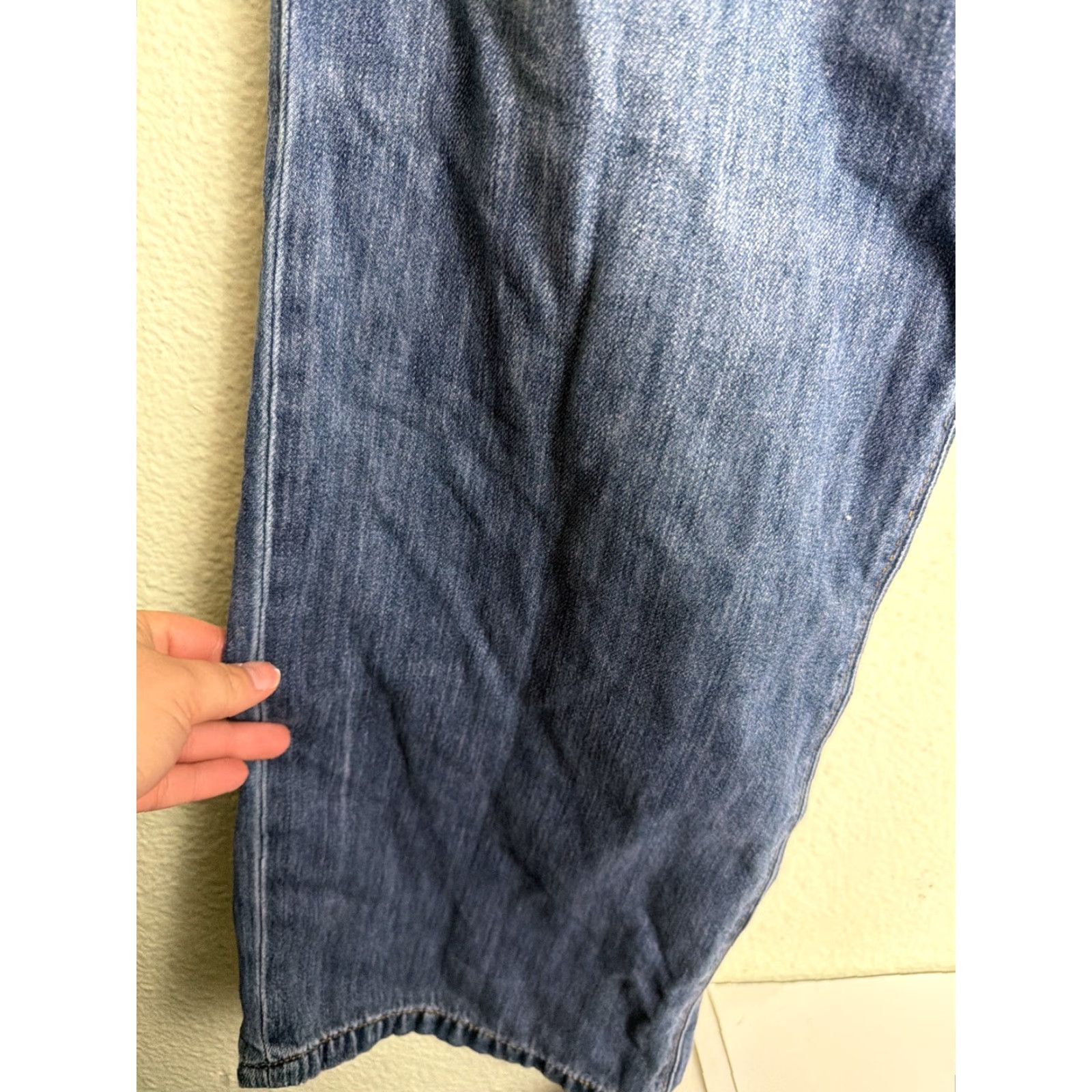 Tommy Bahama Tommy Bahama Jeans Mens 42x32 Relaxed Fit Baggy Dark Wash Blue Straight Size US 42 / EU 58 - 6 Thumbnail