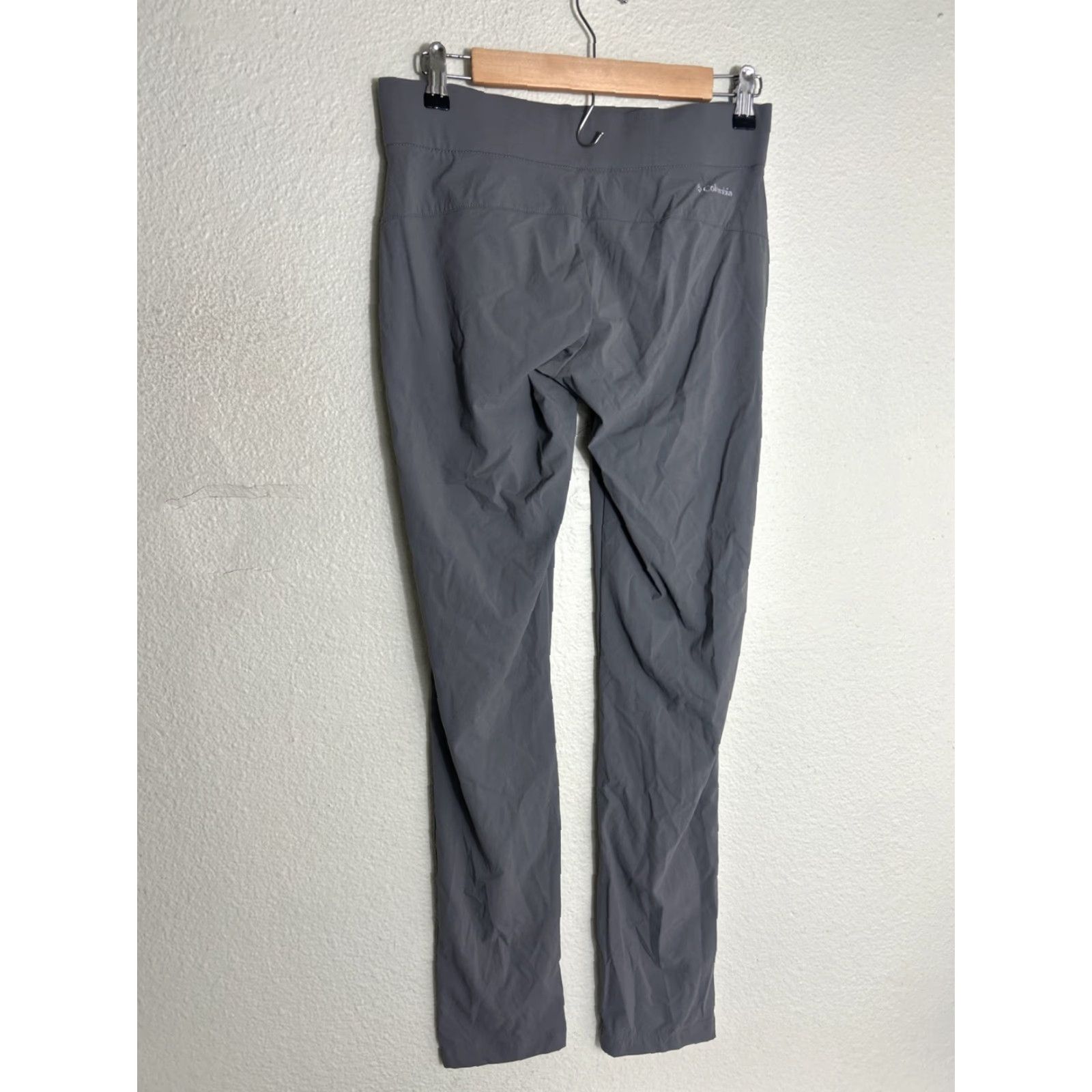 Vintage Columbia Women’s Small Gray Pull on Pants Nylon Spandex Gray 30x32 Size 28" / US 6 / IT 42 - 7 Thumbnail