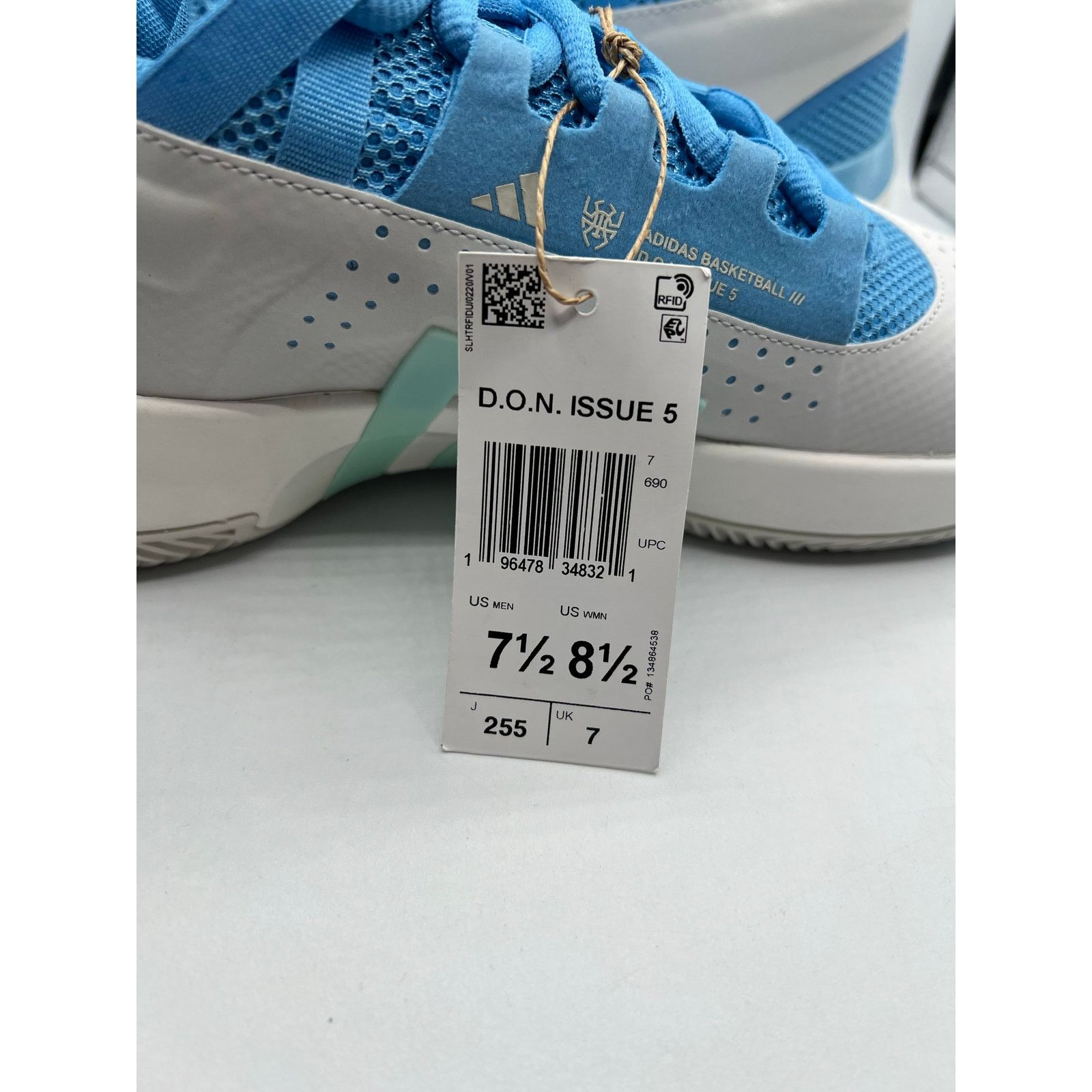 Adidas Adidas D.O.N Issue #5 “Semi Blue Burst” size 7.5 men’s Size US 7.5 / EU 40-41 - 8 Thumbnail