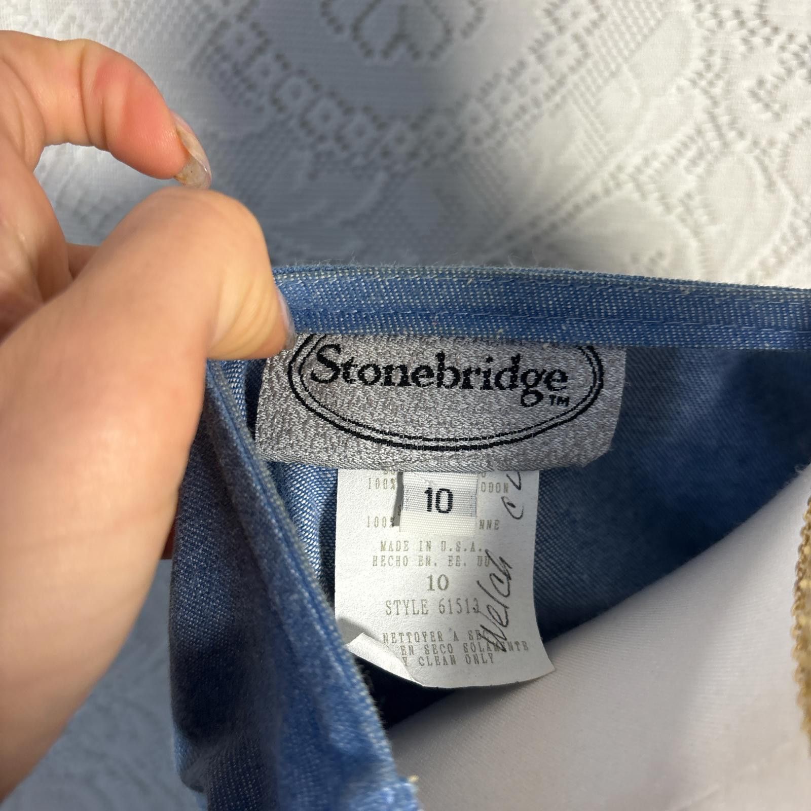 Other vintage denim ruffle western vest Size L / US 10 / IT 46 - 5 Thumbnail