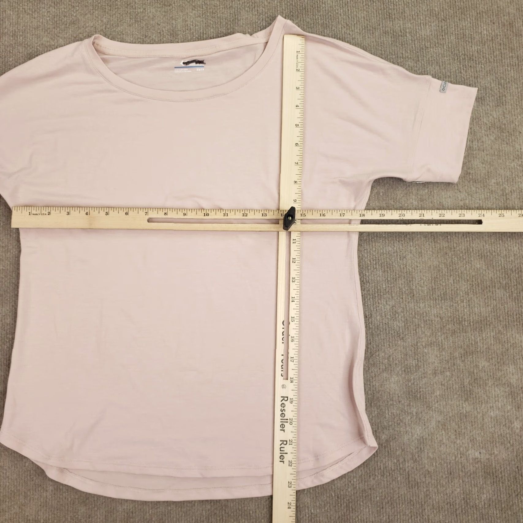 Pinko Columbia Women's Pink Short Sleeve Stretch T-Shirt XS Size XS / US 0-2 / IT 36-38 - 2 Thumbnail