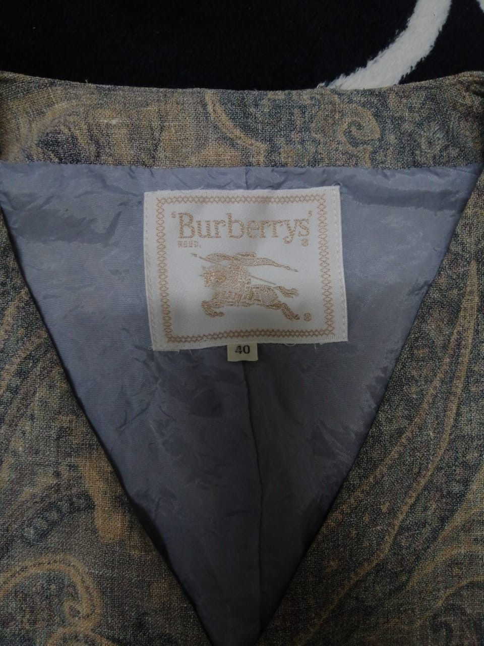 Burberry × Vintage BurBerrys Vest Size US XXS / EU 40 - 2 Thumbnail