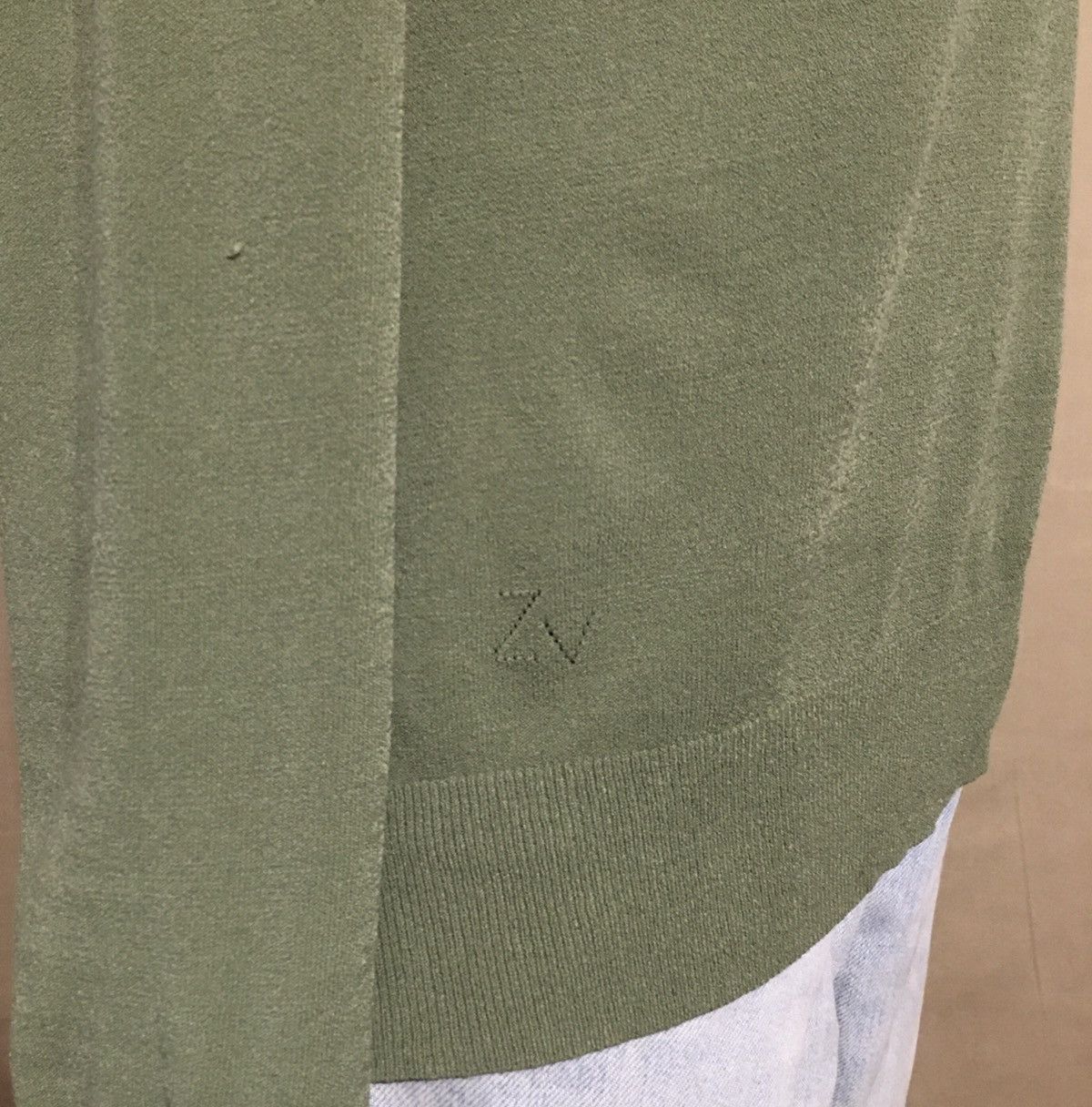 Zadig & Voltaire Zadig & Voltaire Rina V-Neck Olive Green Sweater Size S Size S / US 4 / IT 40 - 7 Thumbnail