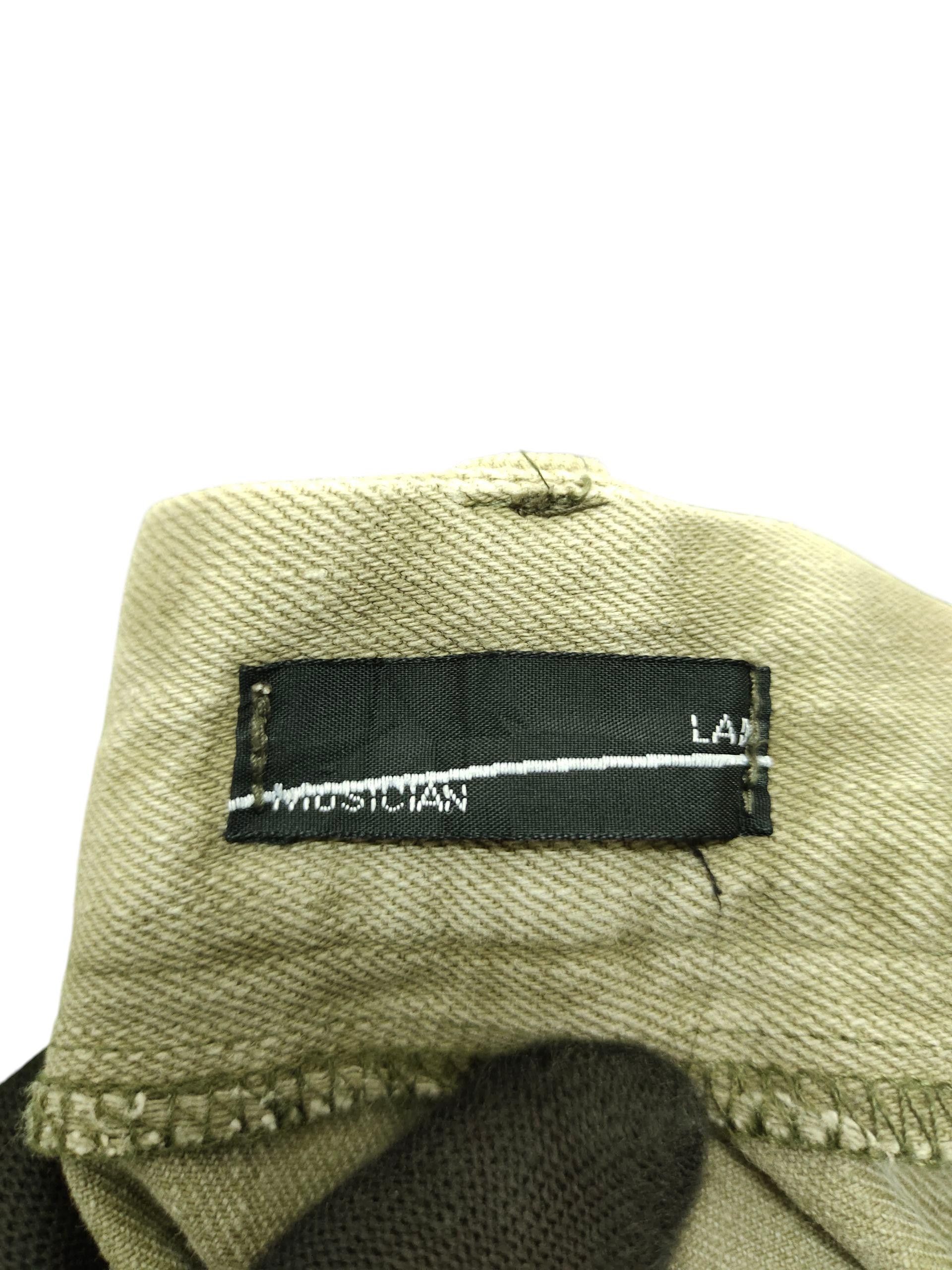 Lad Musician Lad Musican Archive Olive Green Multi Pocket Cargo Utility Size US 31 - 4 Thumbnail
