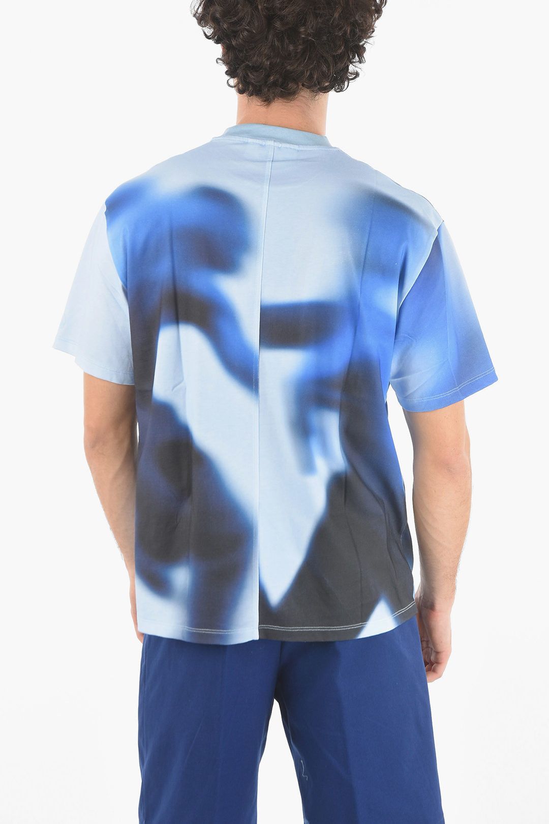 og1mm0823 Crewneck T-Shirt in Blue