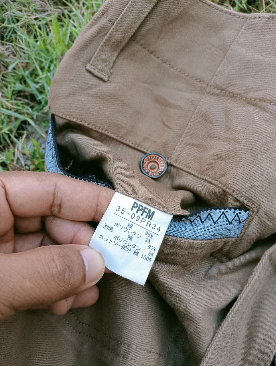 Japanese Brand JAPANESE PPFM EASTERN ROCK 7 POCKET STRETCH PANTS Size US 32 / EU 48 - 12 Thumbnail