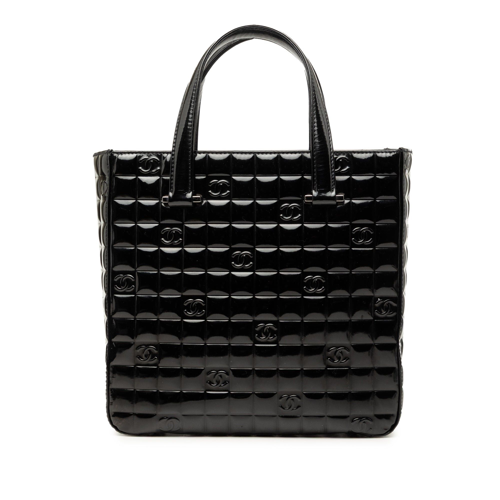 Chanel CC Chocolate Bar Patent Tote Size ONE SIZE - 1 Thumbnail