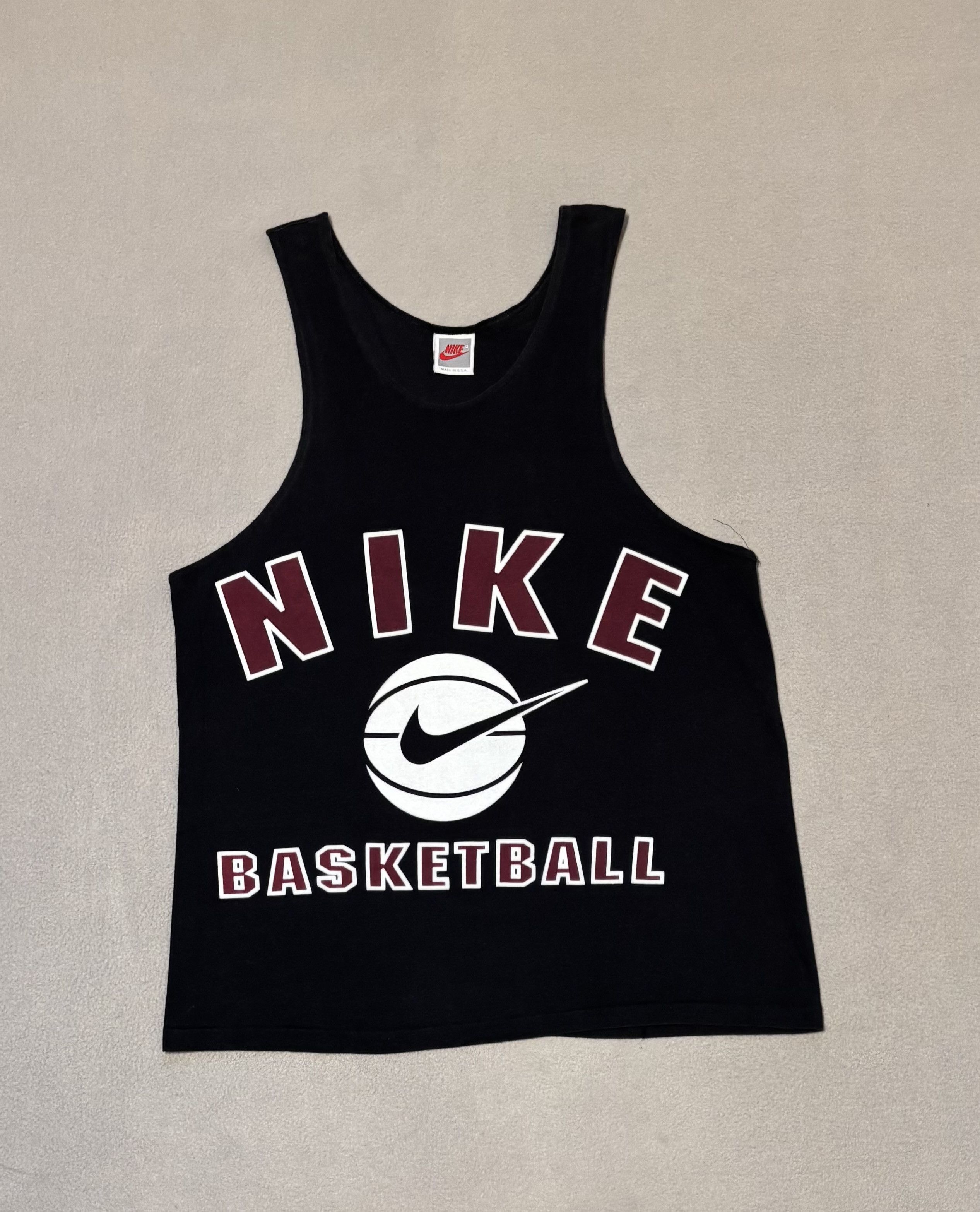 Nike Nike Basketball Vintage Sleeveless T-Shirt Size M Size US XL / EU 56 / 4 - 5 Thumbnail