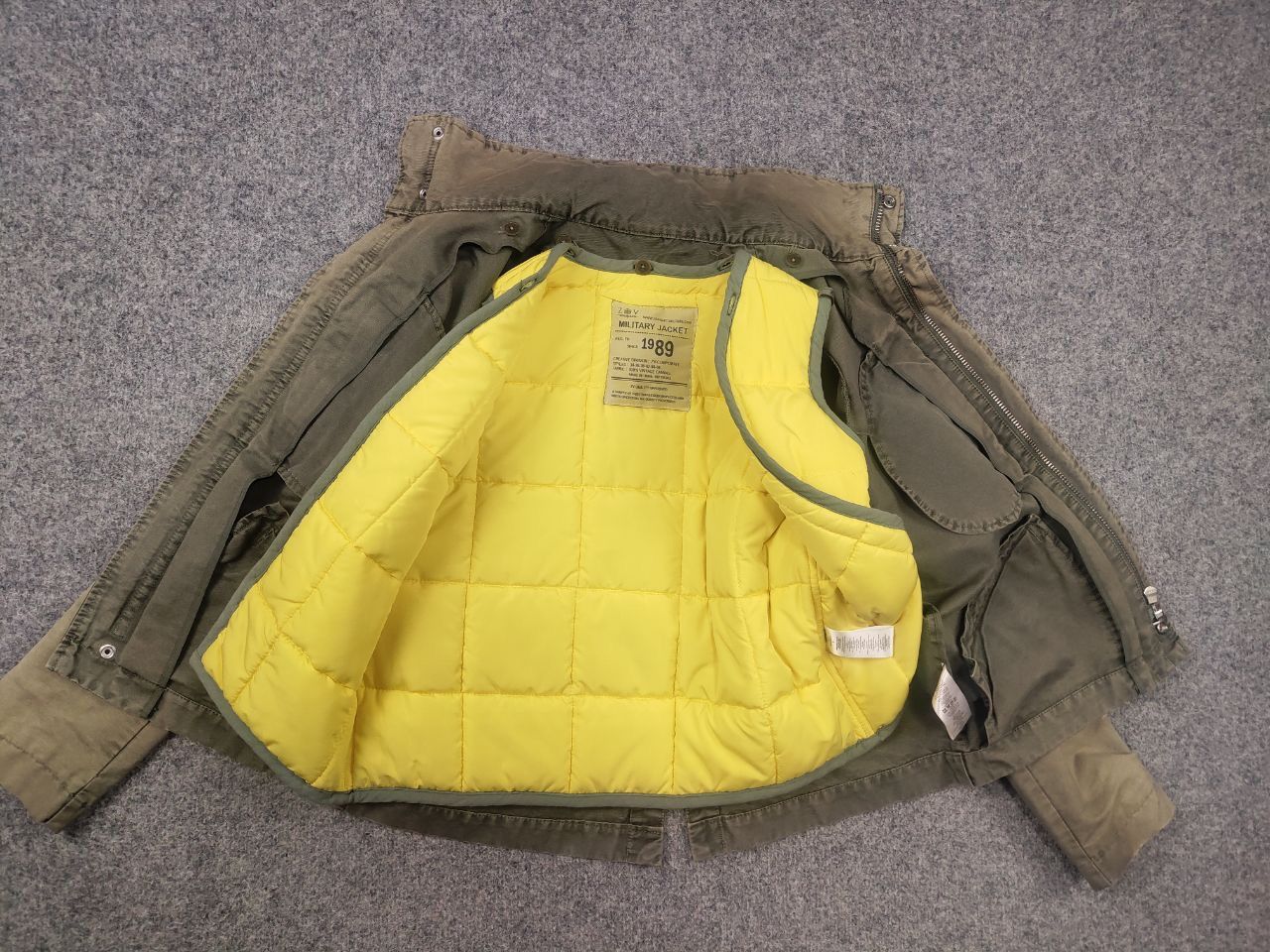 Zadig & Voltaire Zadig & Voltaire Design Caban Military Jacket Vintage Canvas Size US S / EU 44-46 / 1 - 19 Thumbnail