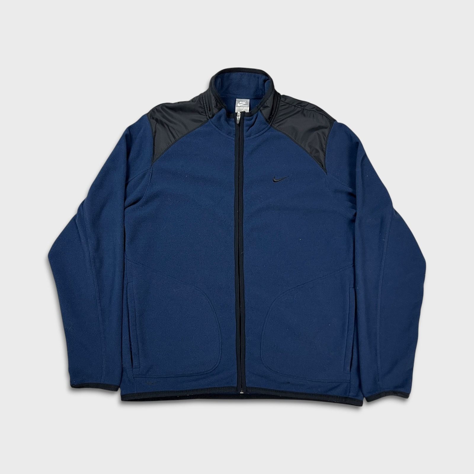 Nike × Vintage 00s Vintage Nike Therma Fit Light Fleece Half Zip 