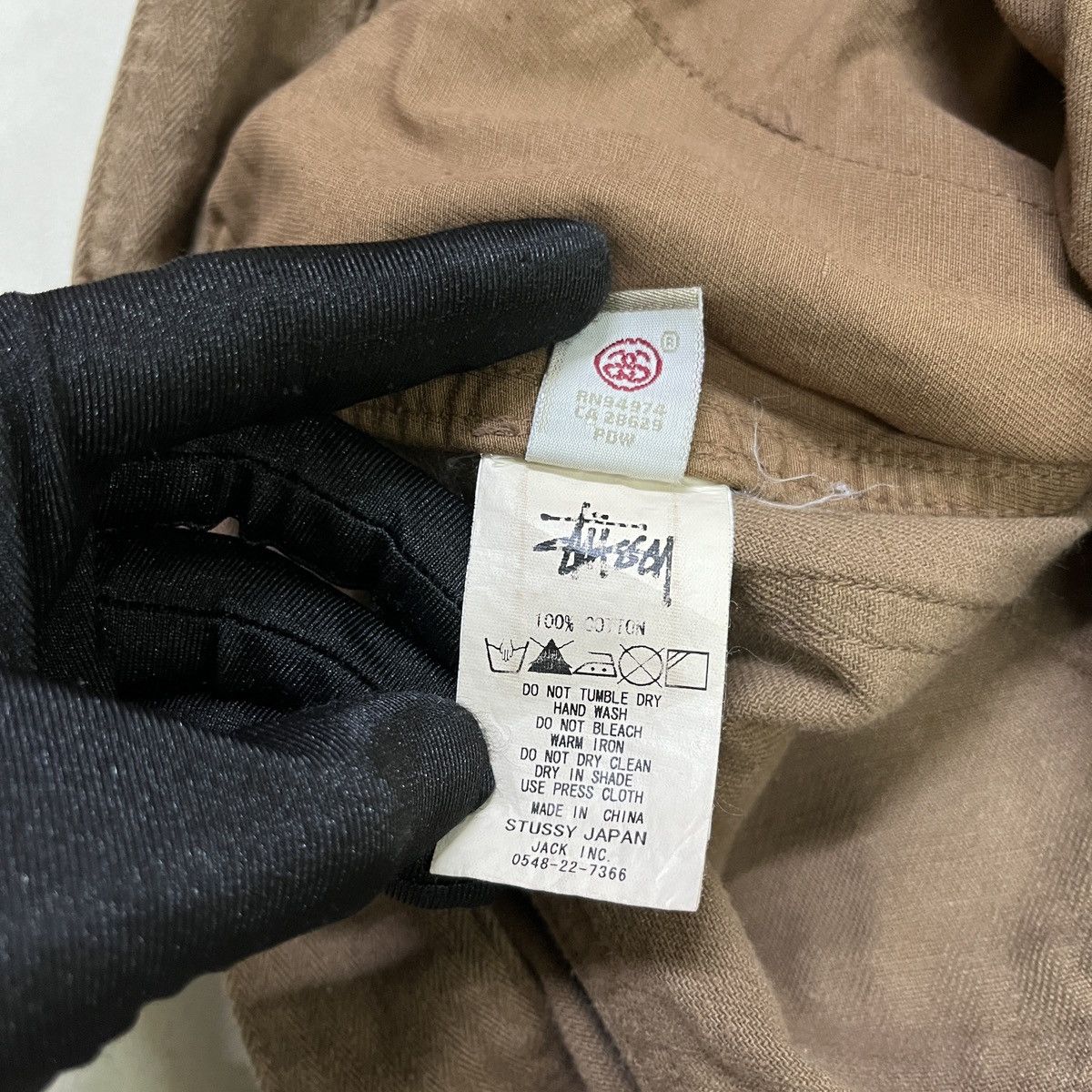 Stussy × Vintage Vintage Stussy Cargo Pants Size US 31 - 12 Thumbnail
