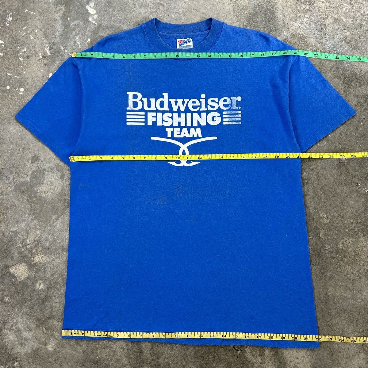Vintage 1990s Budweiser Fishing Team Size US L / EU 52-54 / 3 - 6 Thumbnail