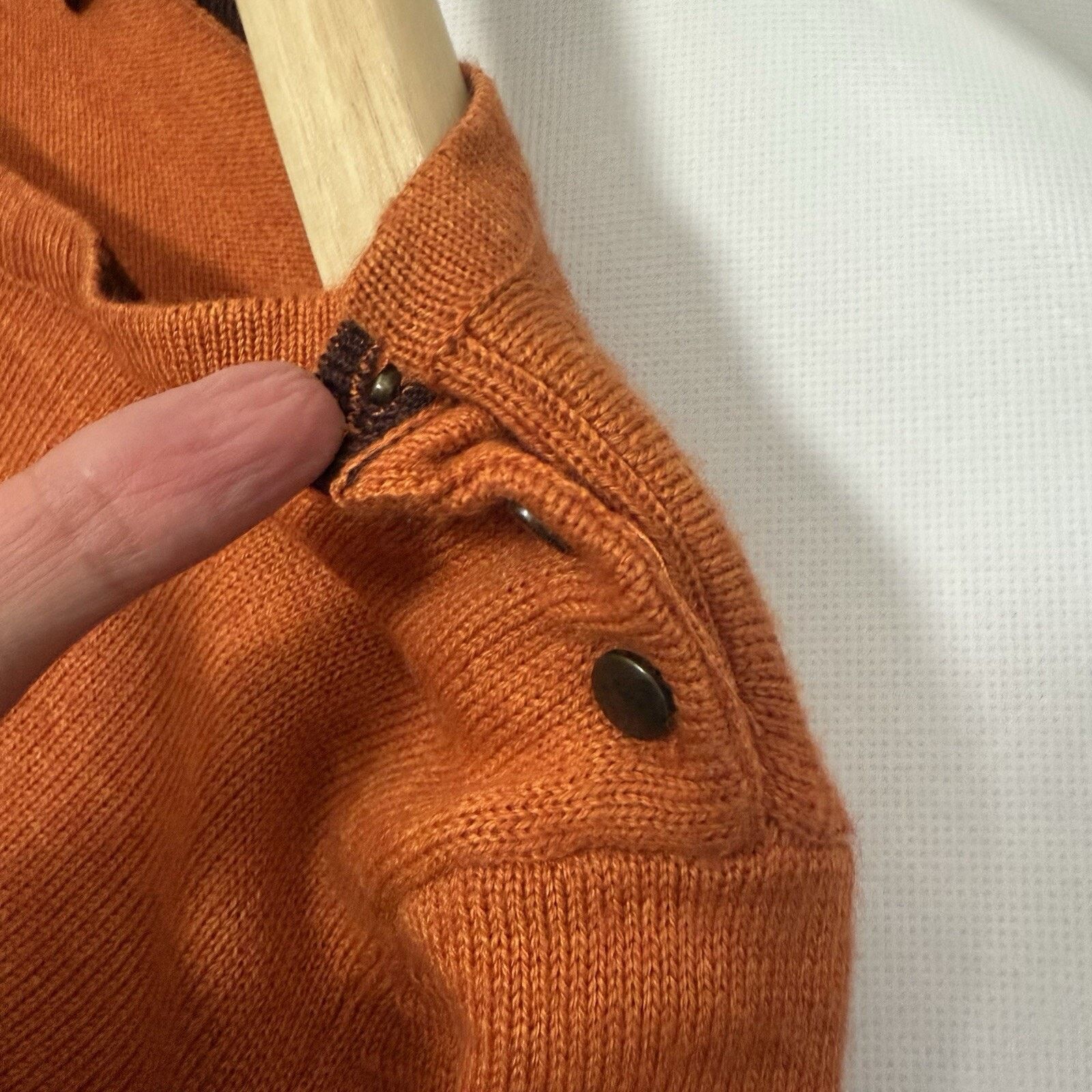Other The Limited Sweater Merino Wool Pullover Solid Preppy Size L / US 10 / IT 46 - 6 Thumbnail