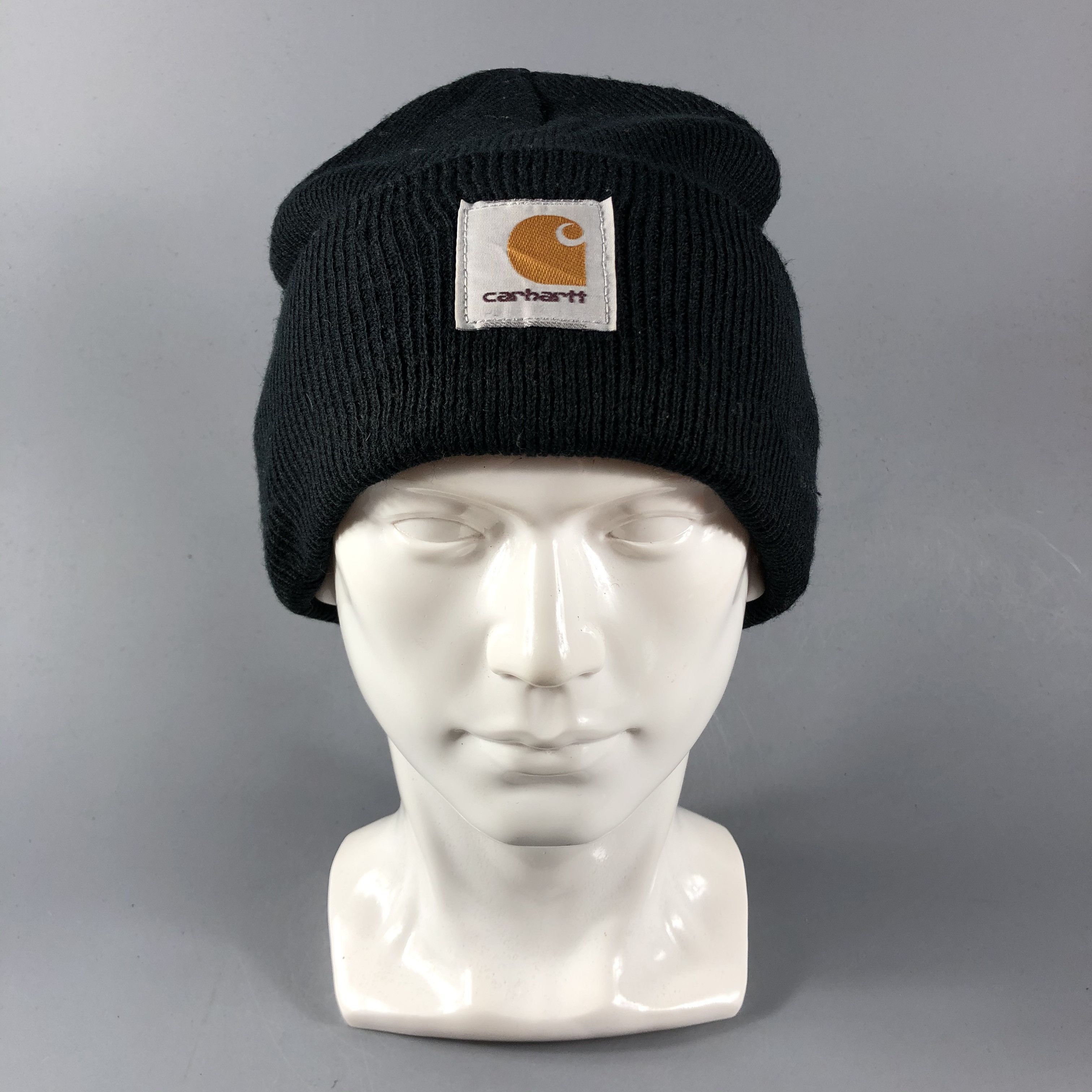 image of Carhartt Fisherman Knit Beanie Snowcap Snow Hat B655, Men's
