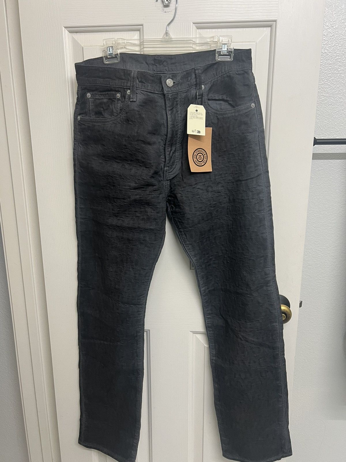 STUSSY & LEVI'S DYED JACQUARD JEAN 32