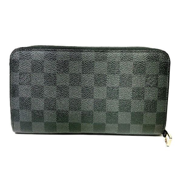 Louis Vuitton Louis Vuitton Louis Vuitton Damier Graphite Zippy Organizer Wallet N63077 Canvas Long Wallet N63077 in Good Condition Size ONE SIZE - 1 Thumbnail