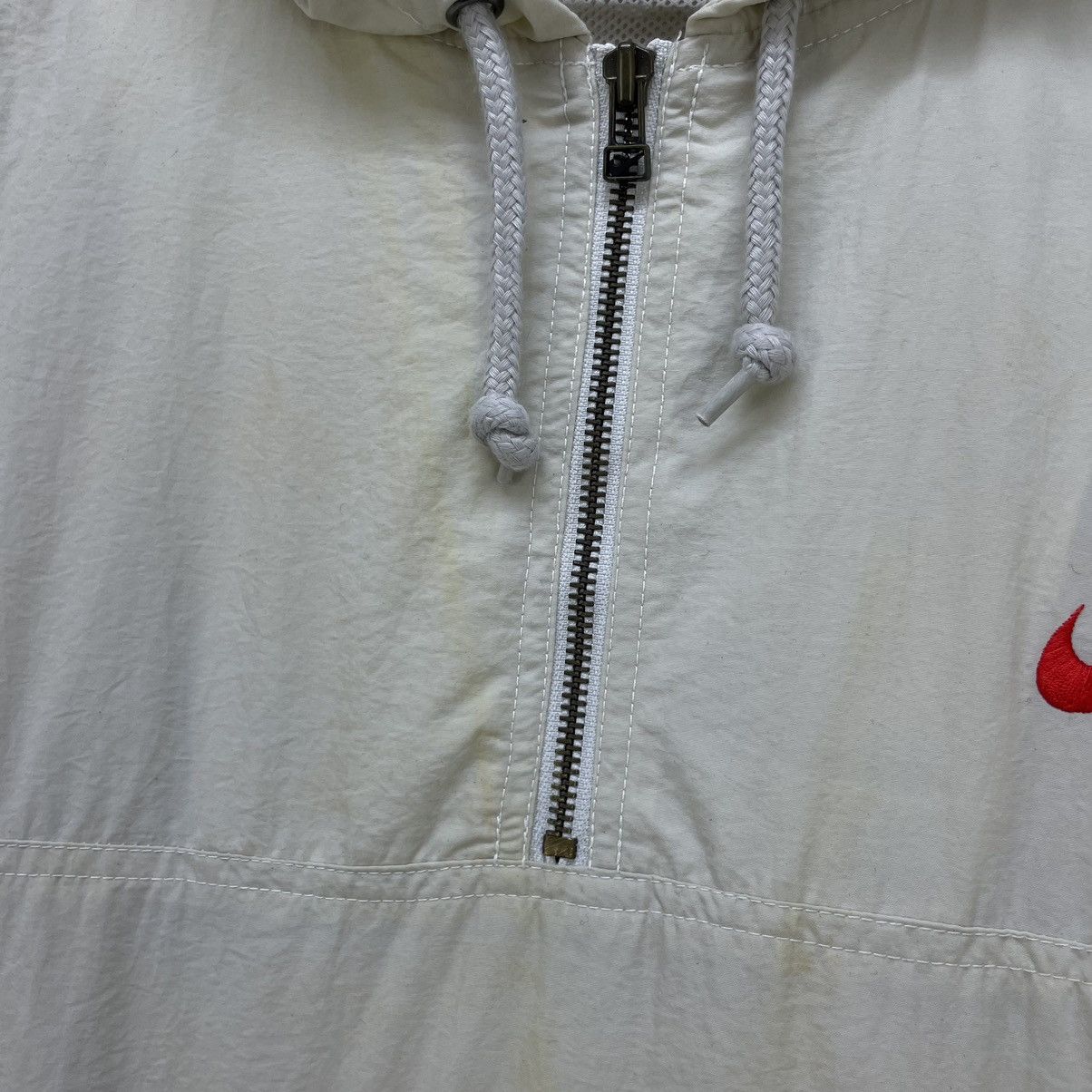 Nike Vintage Nike X Training Half Zipper Anorak Hooded Jacket Size US S / EU 44-46 / 1 - 4 Thumbnail