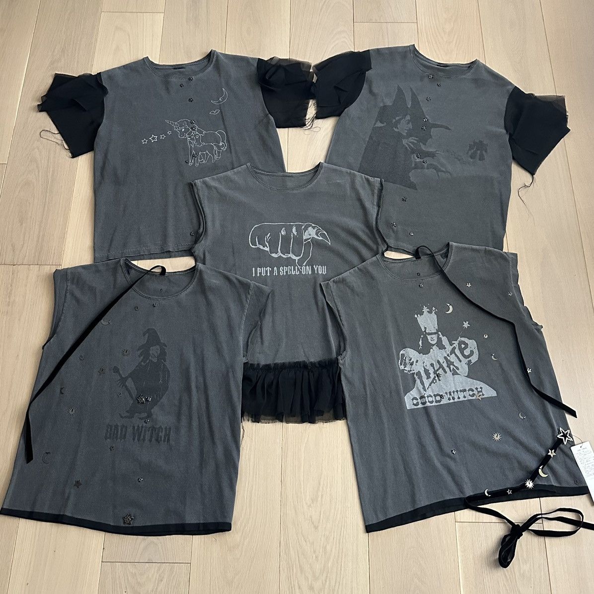 Undercover FW 2002 Witches Cell Division Convertible 5-Piece Shirt Set Size ONE SIZE - 1 Thumbnail