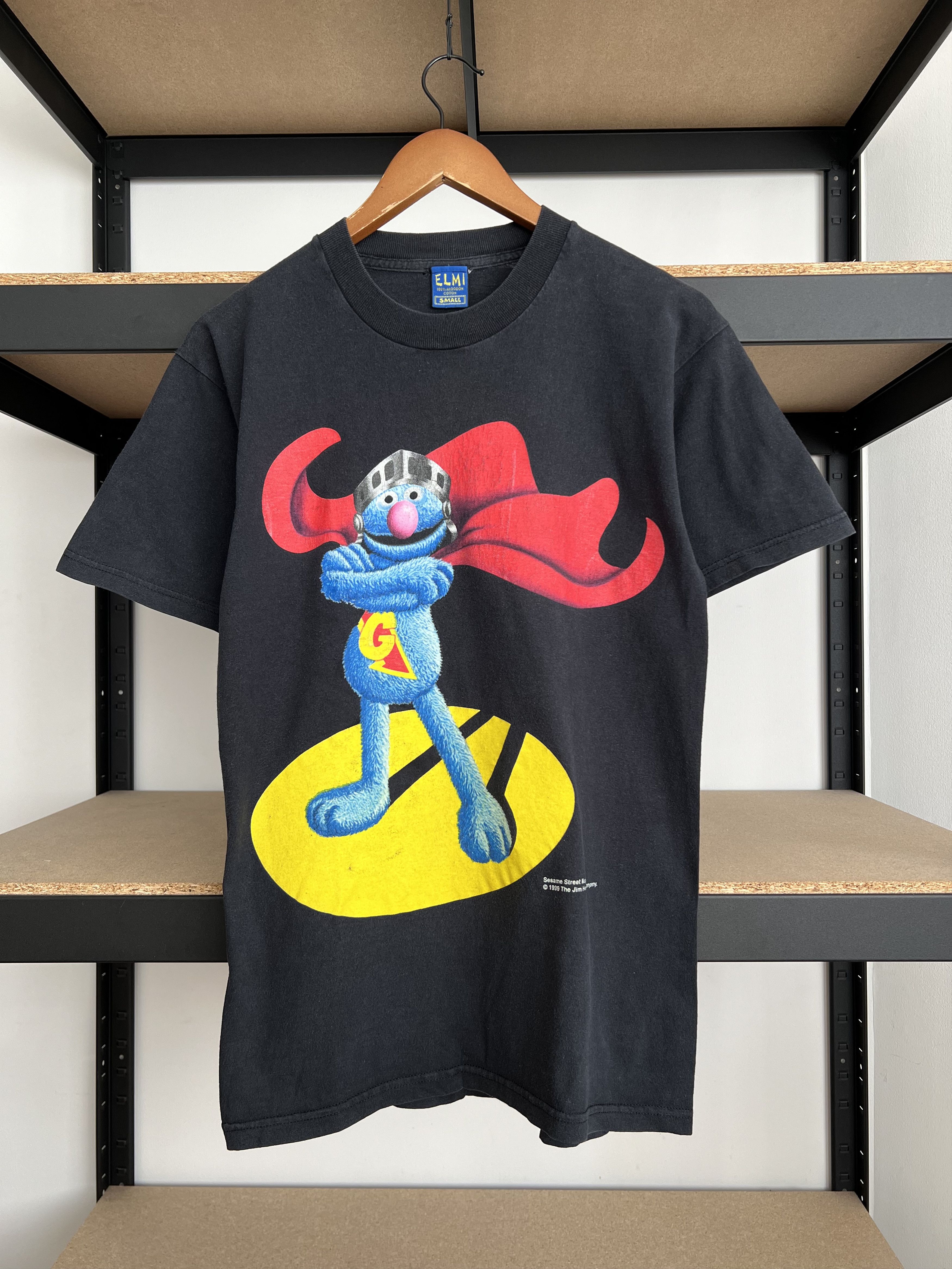 Cartoon Network Vintage 1999 Sesame Street Muppets Grover Jim Henson T-shirt Size US S / EU 44-46 / 1 - 1 Thumbnail