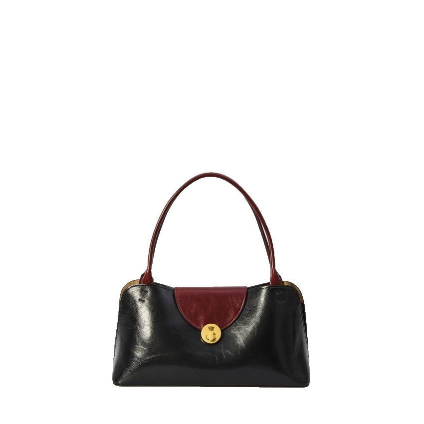 Versace VERSACE Vivian East West Black Leather Shoulder Bag New & Au Size ONE SIZE - 1 Thumbnail