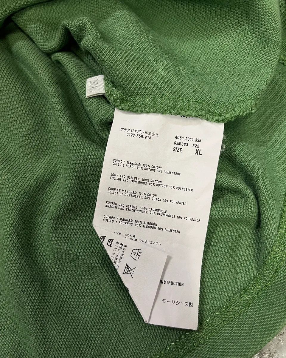Prada SS2011 Prada Sage Green Polo Size US M / EU 48-50 / 2 - 9 Thumbnail