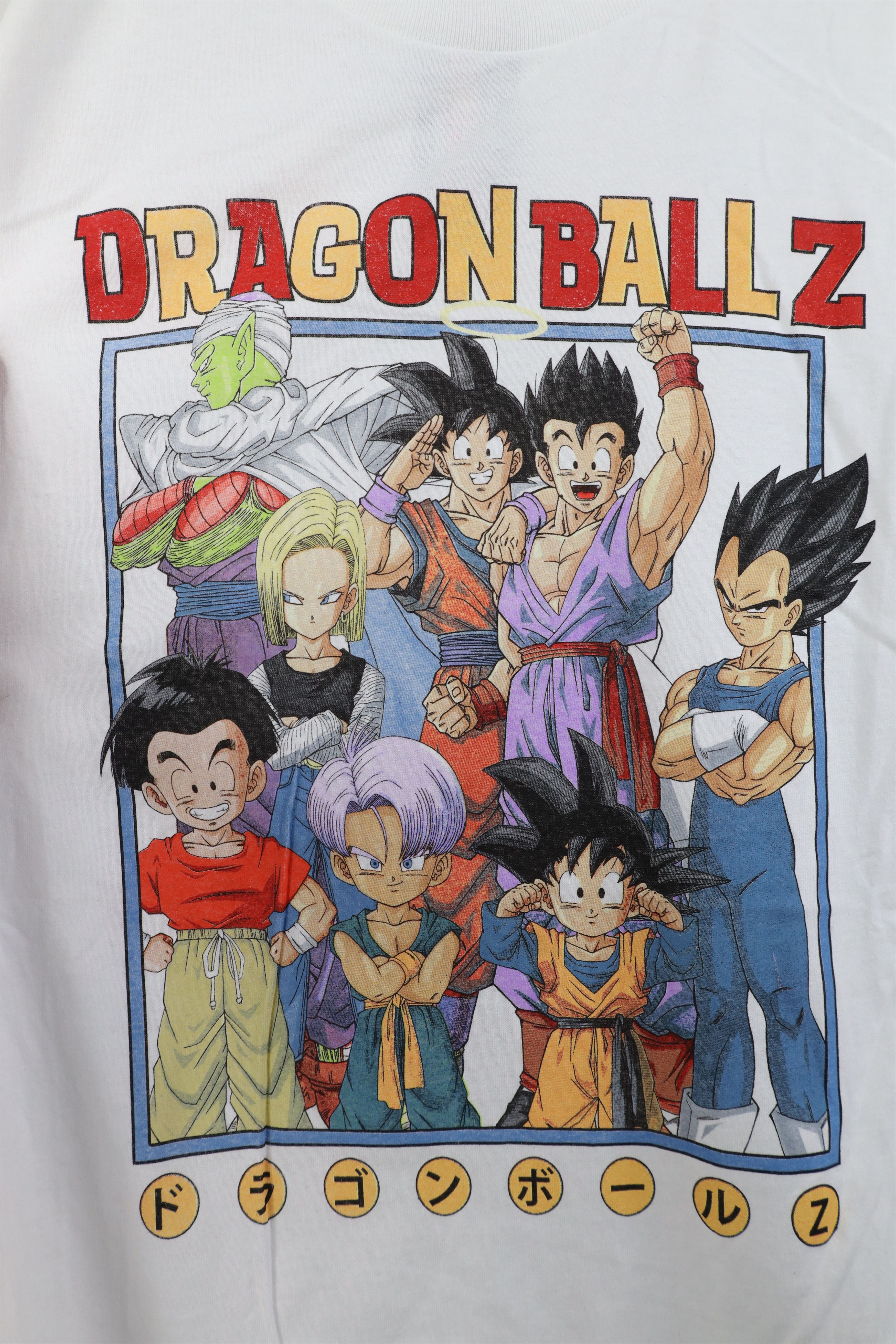 Vintage Deadstock Vintage Y2K Dragon Ball Z Spell Out Anime T-Shirt Size US XL / EU 56 / 4 - 6 Thumbnail