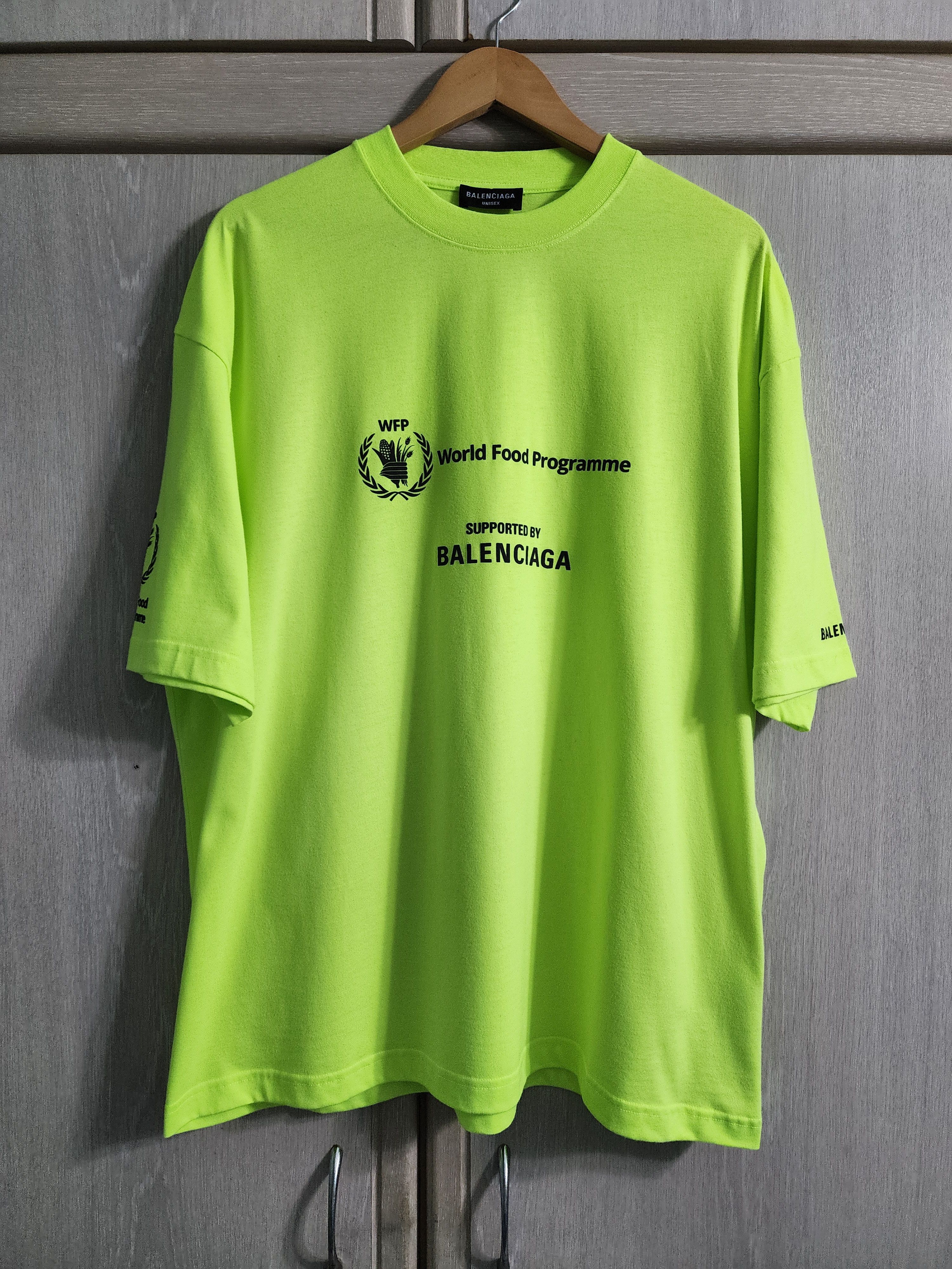 Balenciaga World Food Programme T-Shirt Size US XL / EU 56 / 4 - 1 Thumbnail