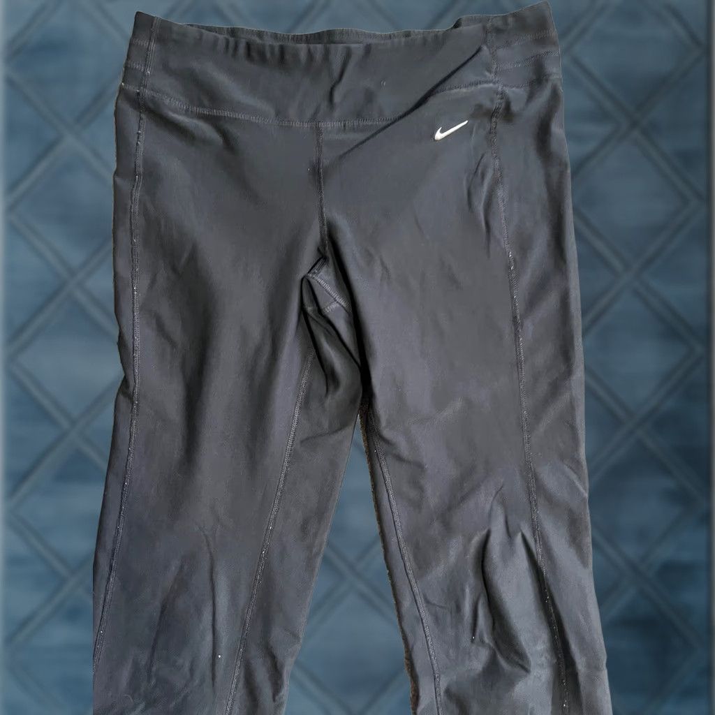 Nike Nike Dri-FIT Womens Track Pants Black Small 339516-010 Athletic Sportswear Pants Mens Womens Girls Size 28" / US 6 / IT 42 - 1 Thumbnail