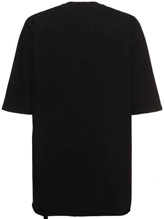 Rick Owens Drkshdw o1lsvrm0425 Hollywood Jumbo T-Shirt in Black/Pearl Size US XS / EU 42 / 0 - 2 Thumbnail