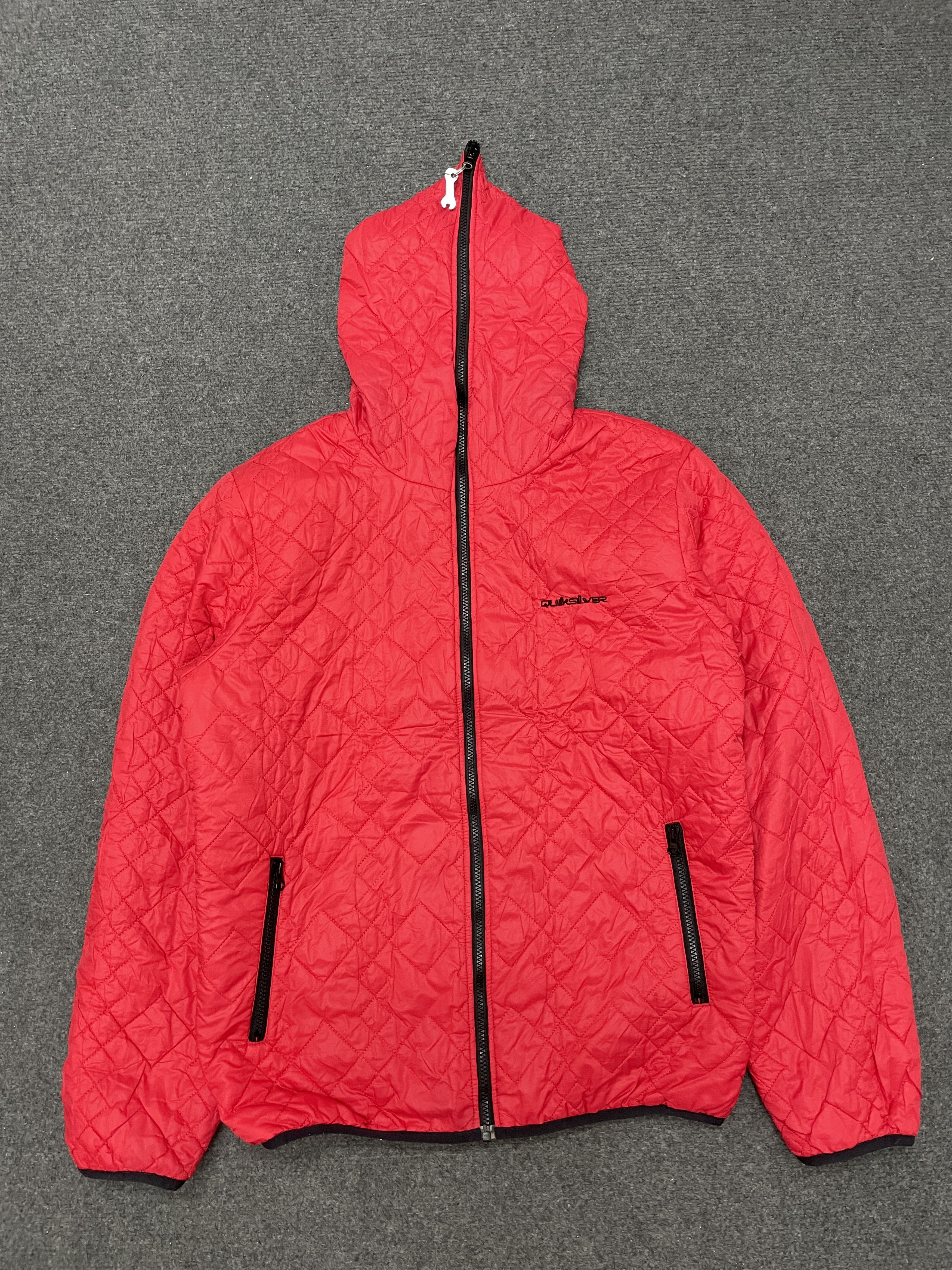 Quiksilver Vintage Quiksilver Quilted Reversible Jacket DJ0263 Size US L / EU 52-54 / 3 - 8 Thumbnail