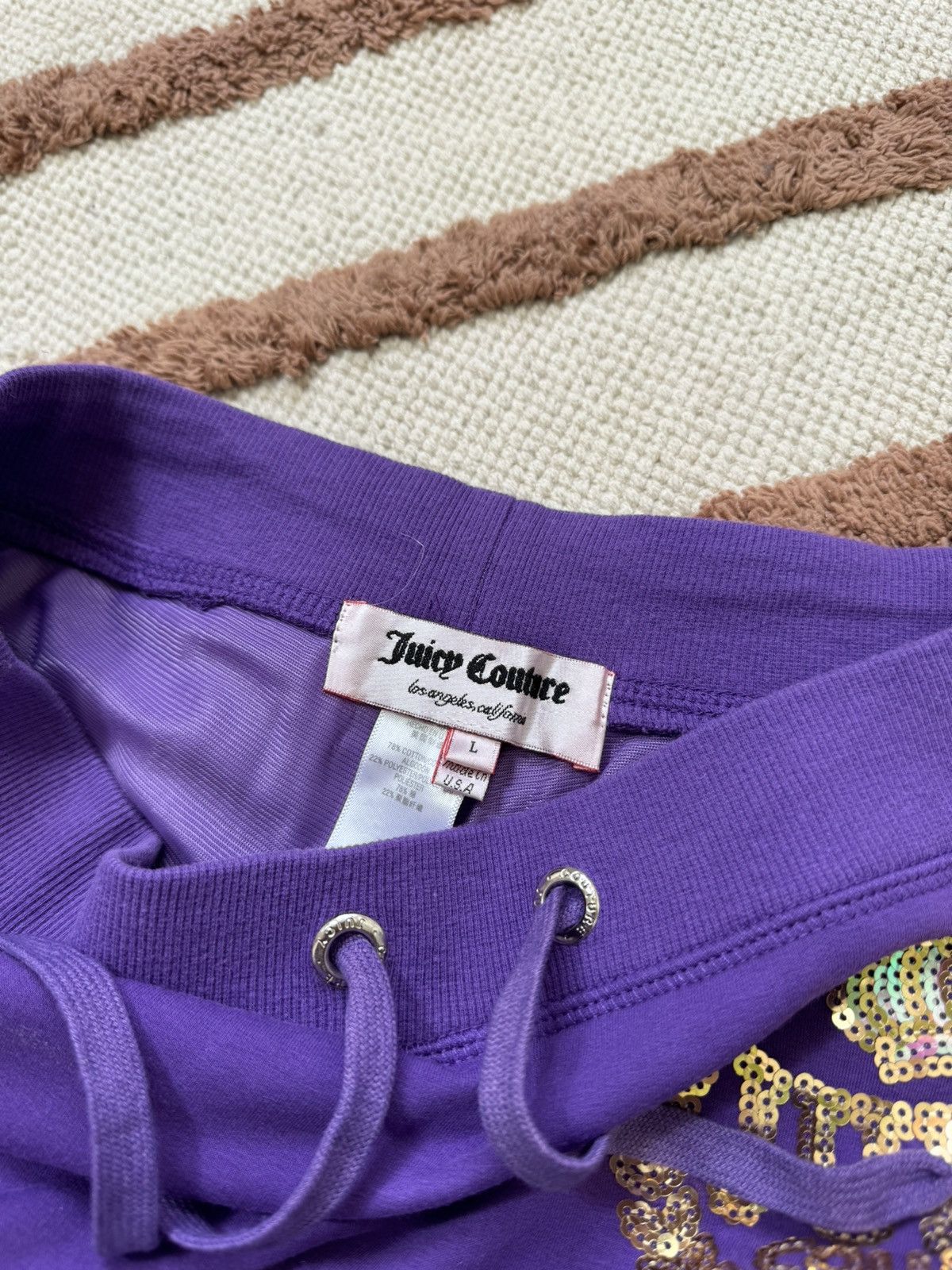 Juicy Couture 00s JUICY COUTURE TENIS STYLE TRACKSUIT SUIT Size L / US 10 / IT 46 - 11 Thumbnail