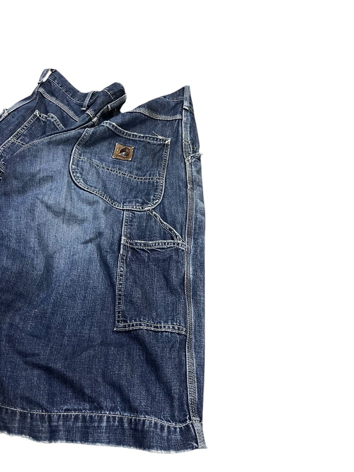 Carhartt CARHARTT DENIM CARPENTER SHORT PANTS Size US 36 / EU 52 - 11 Thumbnail